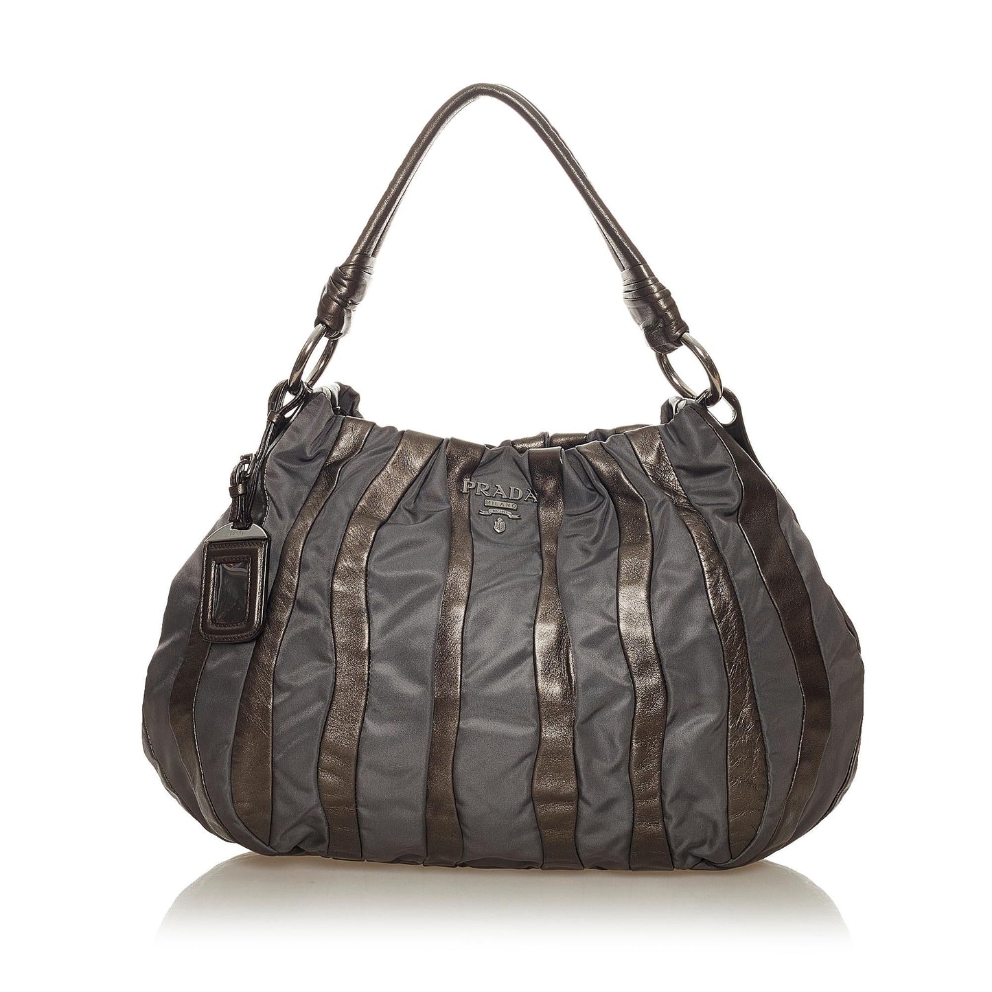 Prada Tessuto Nappa Waves Hobo Bag - Rovelle Bags
