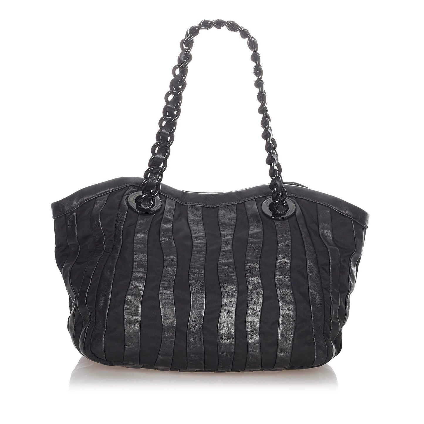 Prada Tessuto Nappa Waves Tote Bag - Rovelle Bags