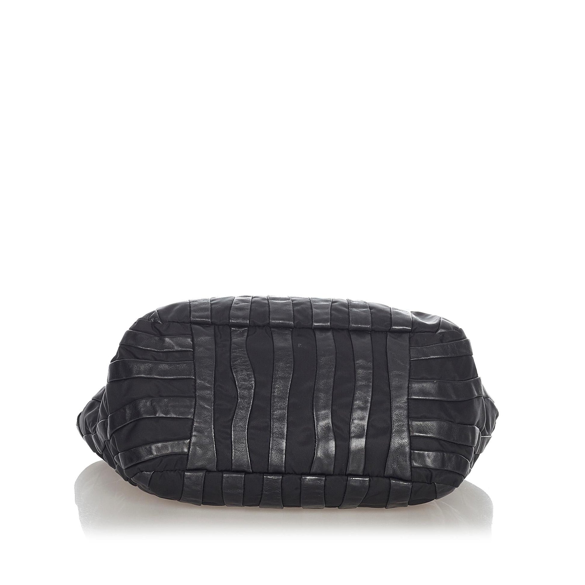Prada Tessuto Nappa Waves Tote Bag - Rovelle Bags