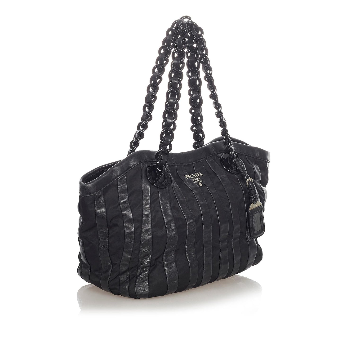 Prada Tessuto Nappa Waves Tote Bag - Rovelle Bags