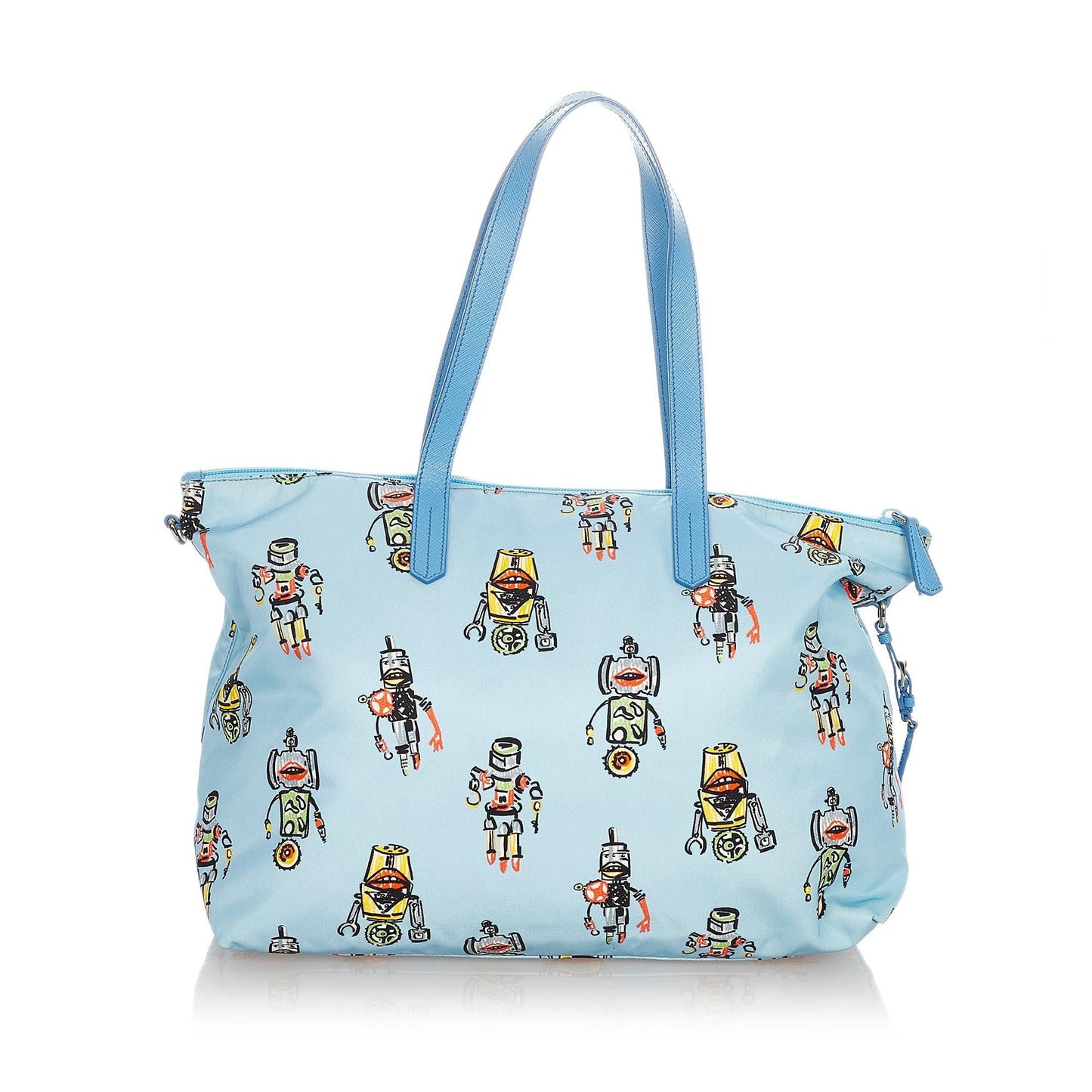 Prada Tessuto Robot Satchel Style 2 - Rovelle Bags
