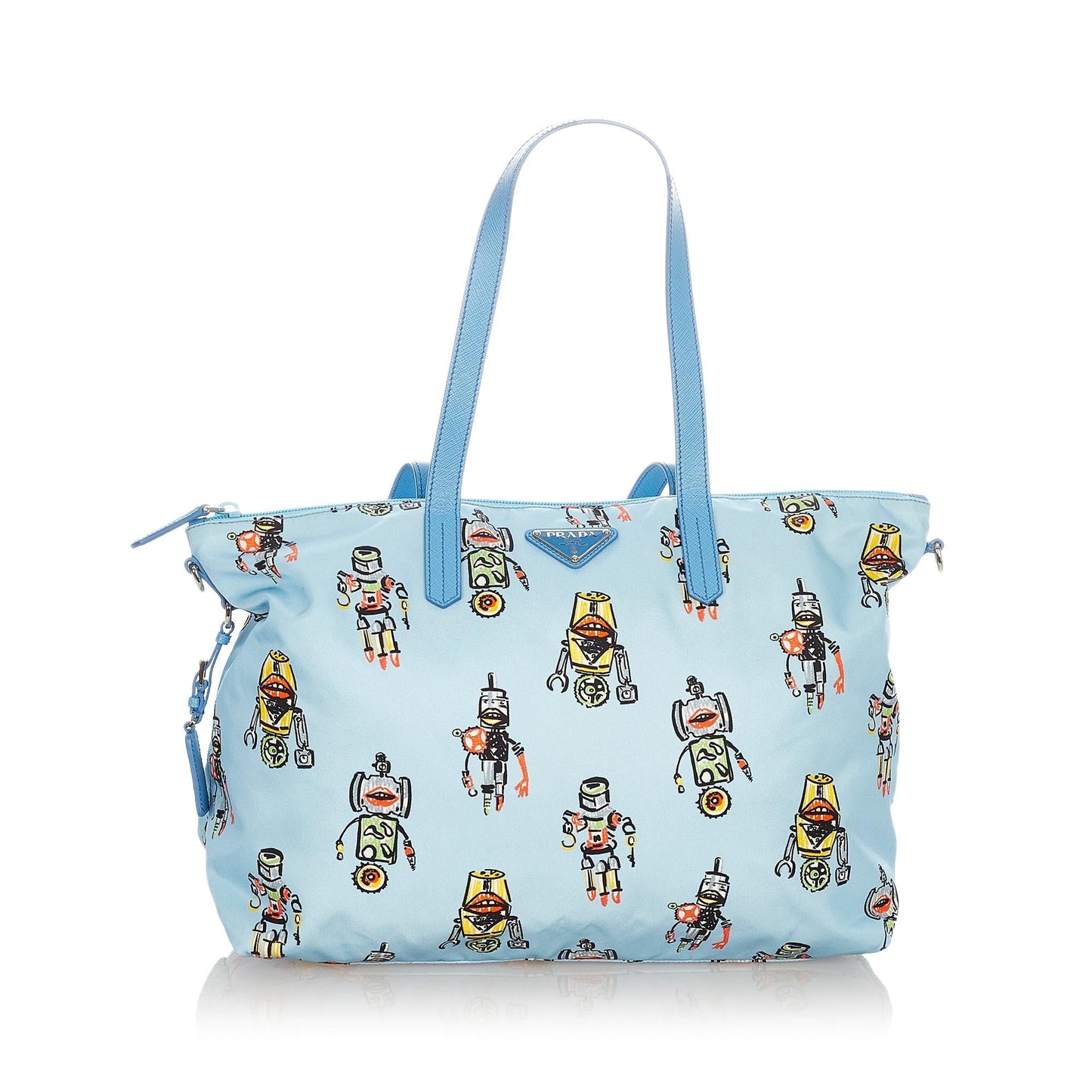 Prada Tessuto Robot Satchel - Rovelle Bags