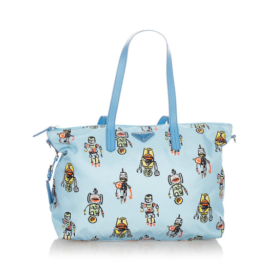 Prada Tessuto Robot Satchel - Rovelle Bags