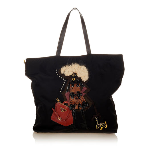 Prada Tessuto Robot Tote Handbag Style 4 - Rovelle Bags