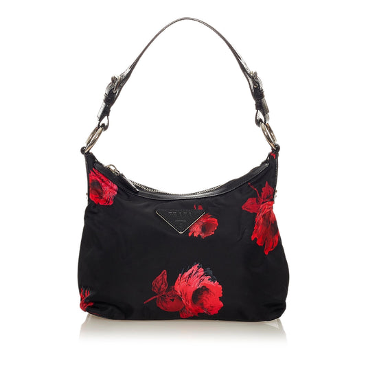 Prada Tessuto Roses Shoulder Bag - Rovelle Bags