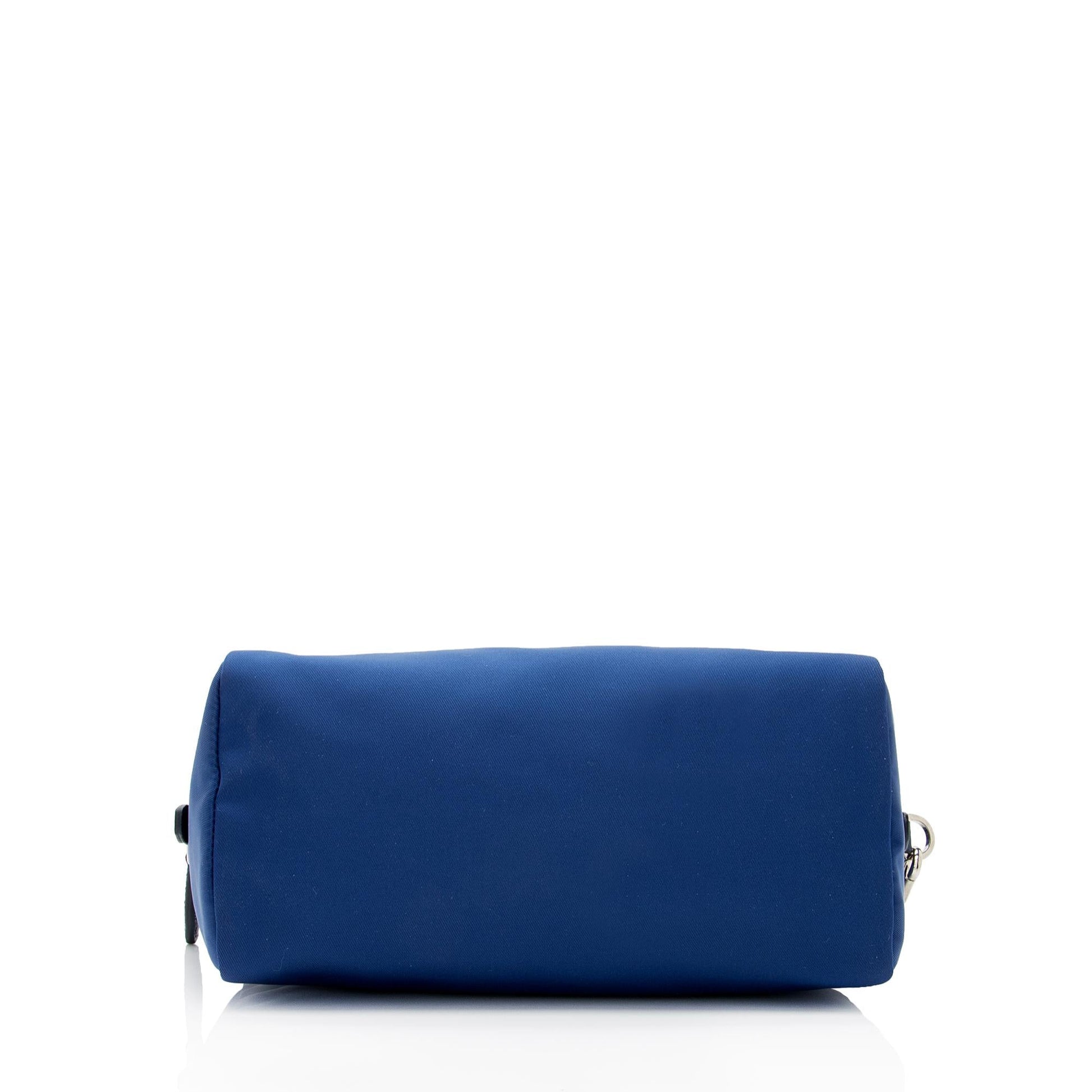 Prada Tessuto Saffiano Necessaire Large Travel Pouch - Rovelle Bags