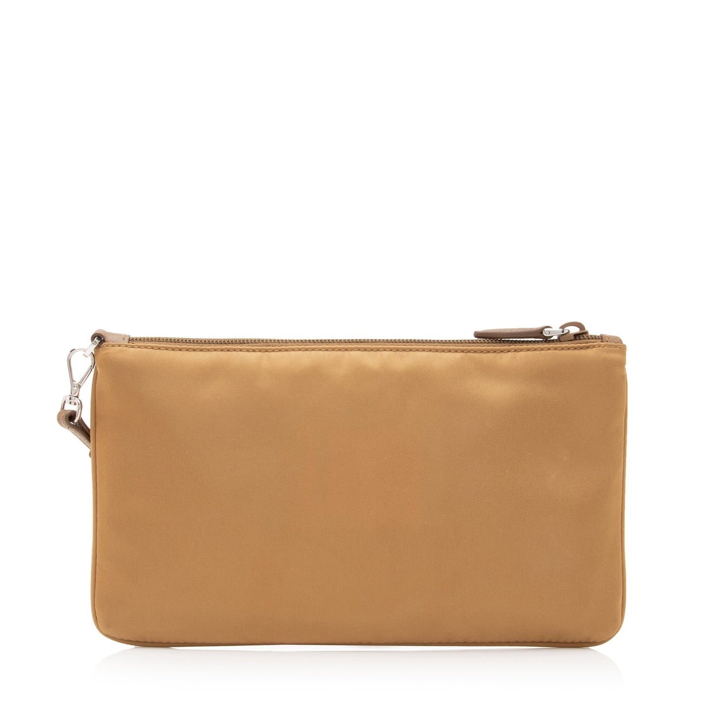 Prada Tessuto Saffiano Piatto Maniglia Wristlet Clutch - Rovelle Bags