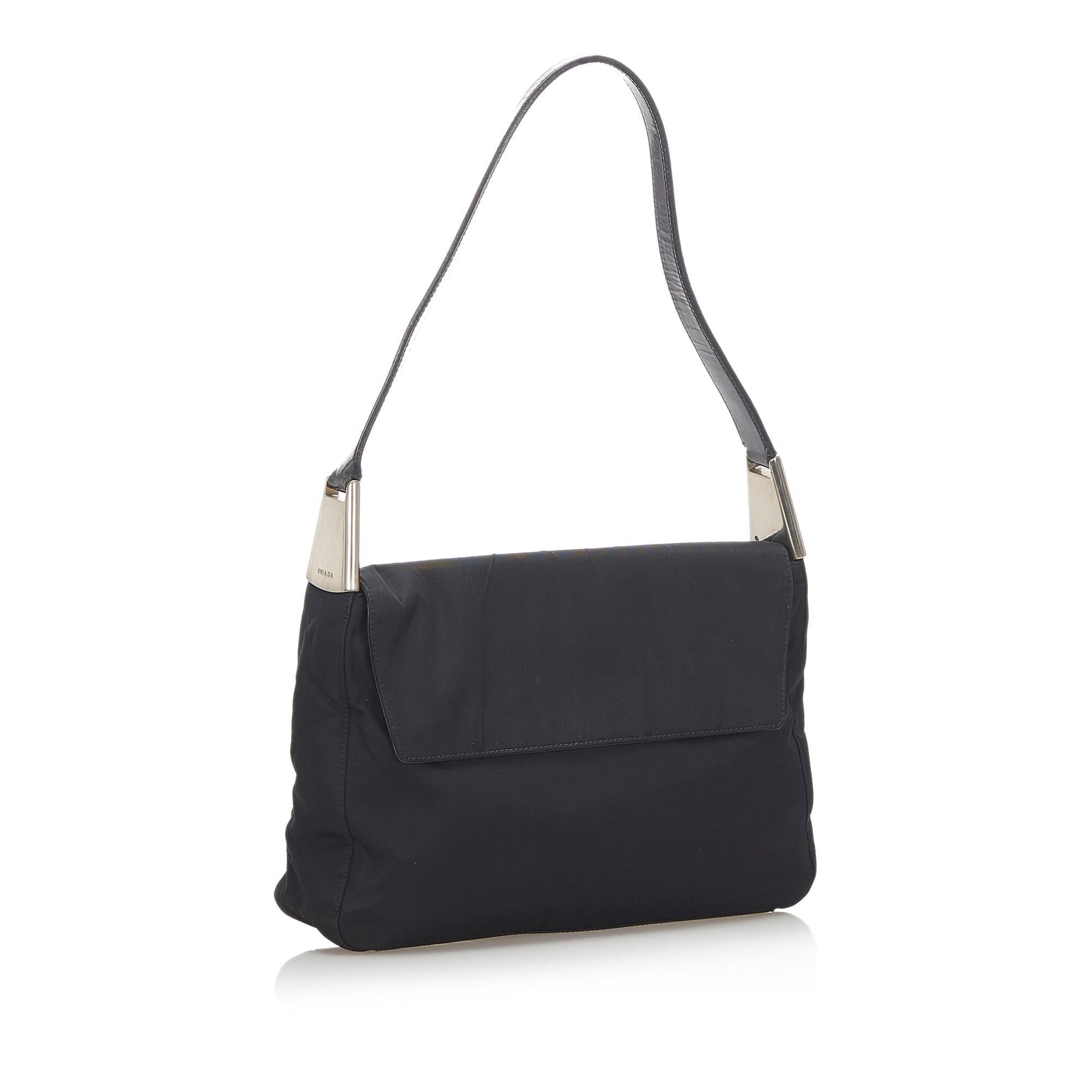 Prada Tessuto Shoulder Handbag Style 125 - Rovelle Bags