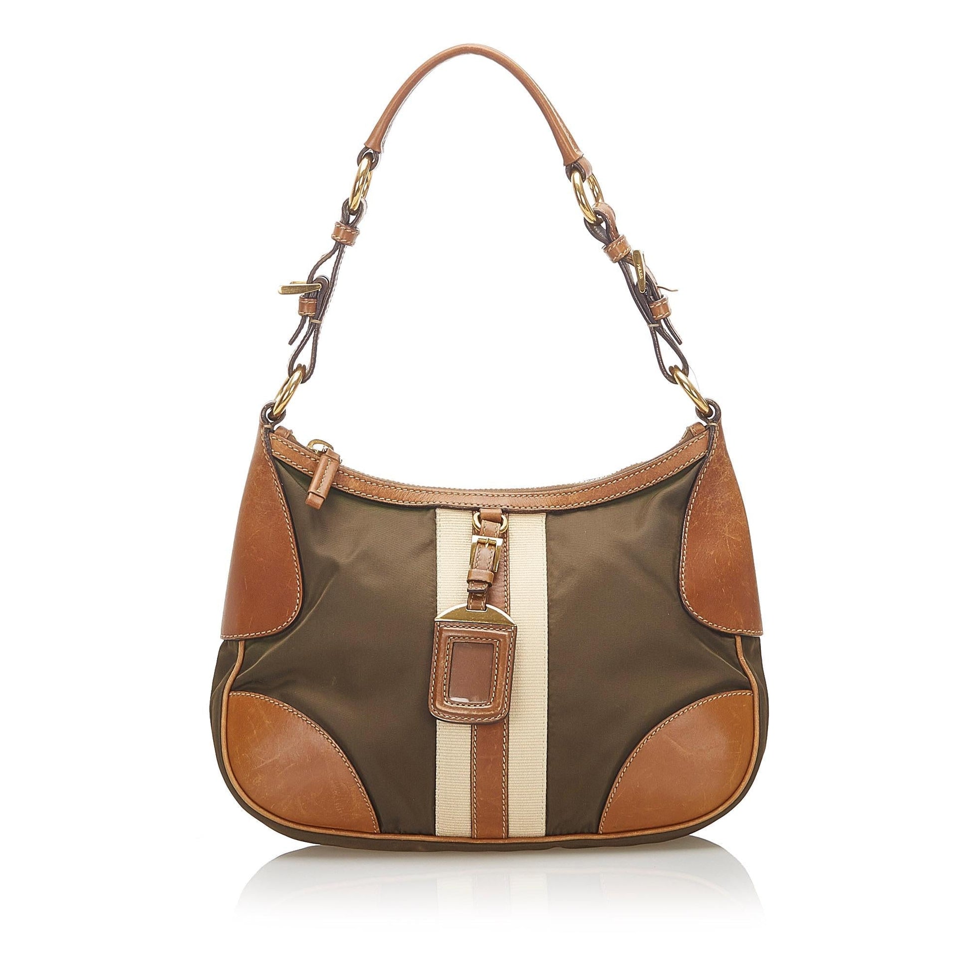 Prada Tessuto Shoulder Handbag Style 124 - Rovelle Bags
