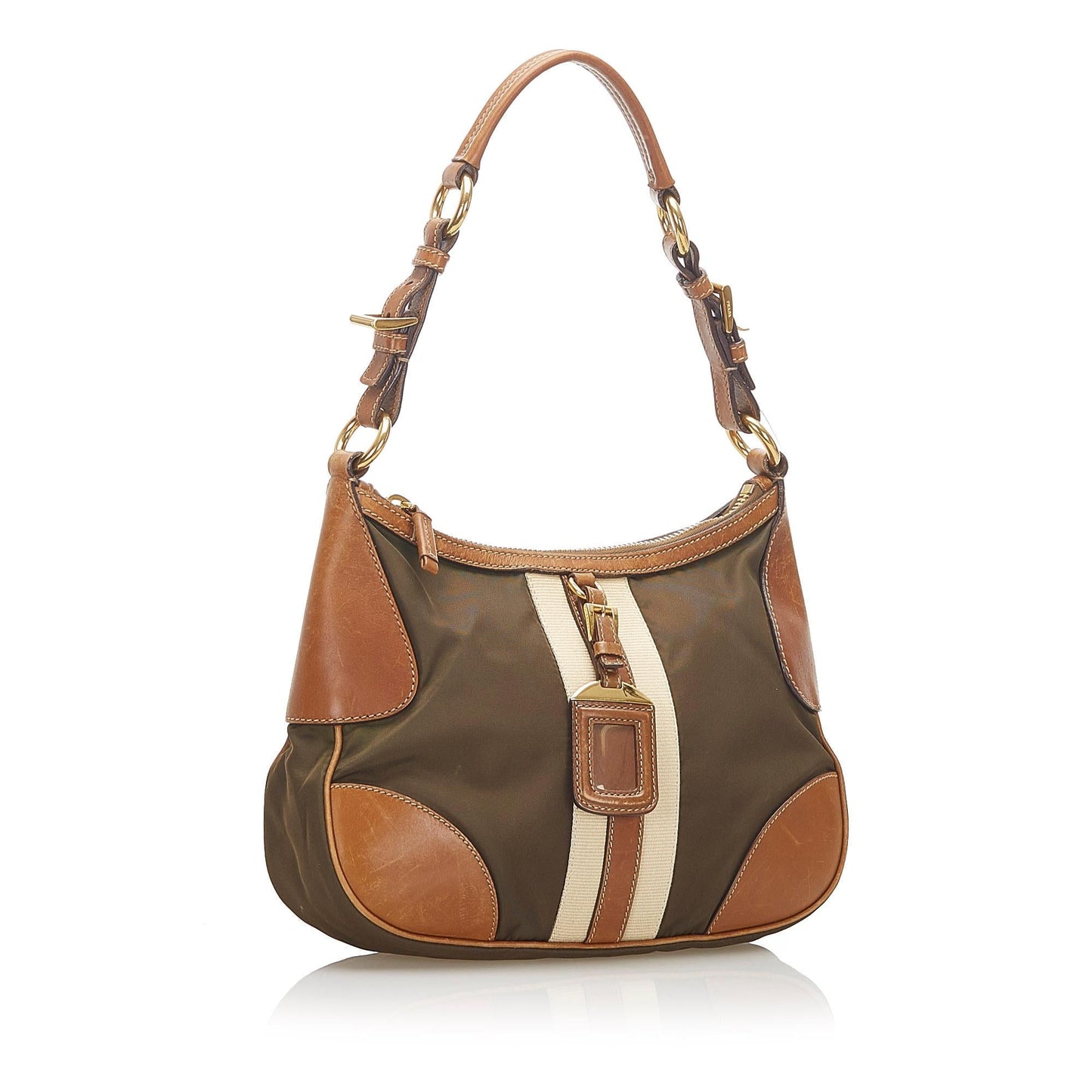 Prada Tessuto Shoulder Handbag Style 124 - Rovelle Bags