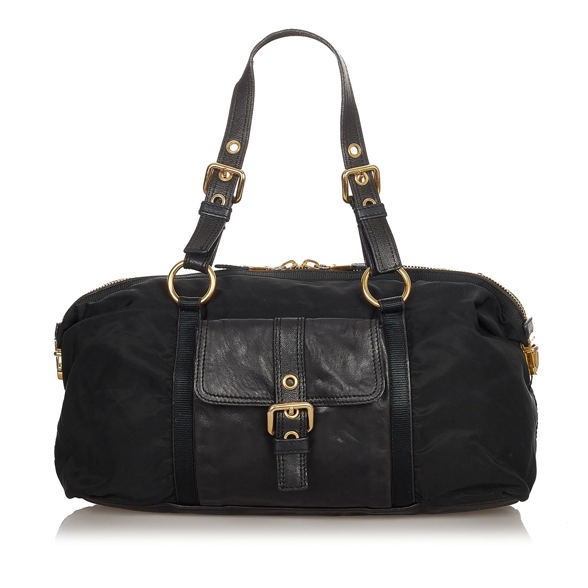 Prada Tessuto Shoulder Handbag Style 107 - Rovelle Bags
