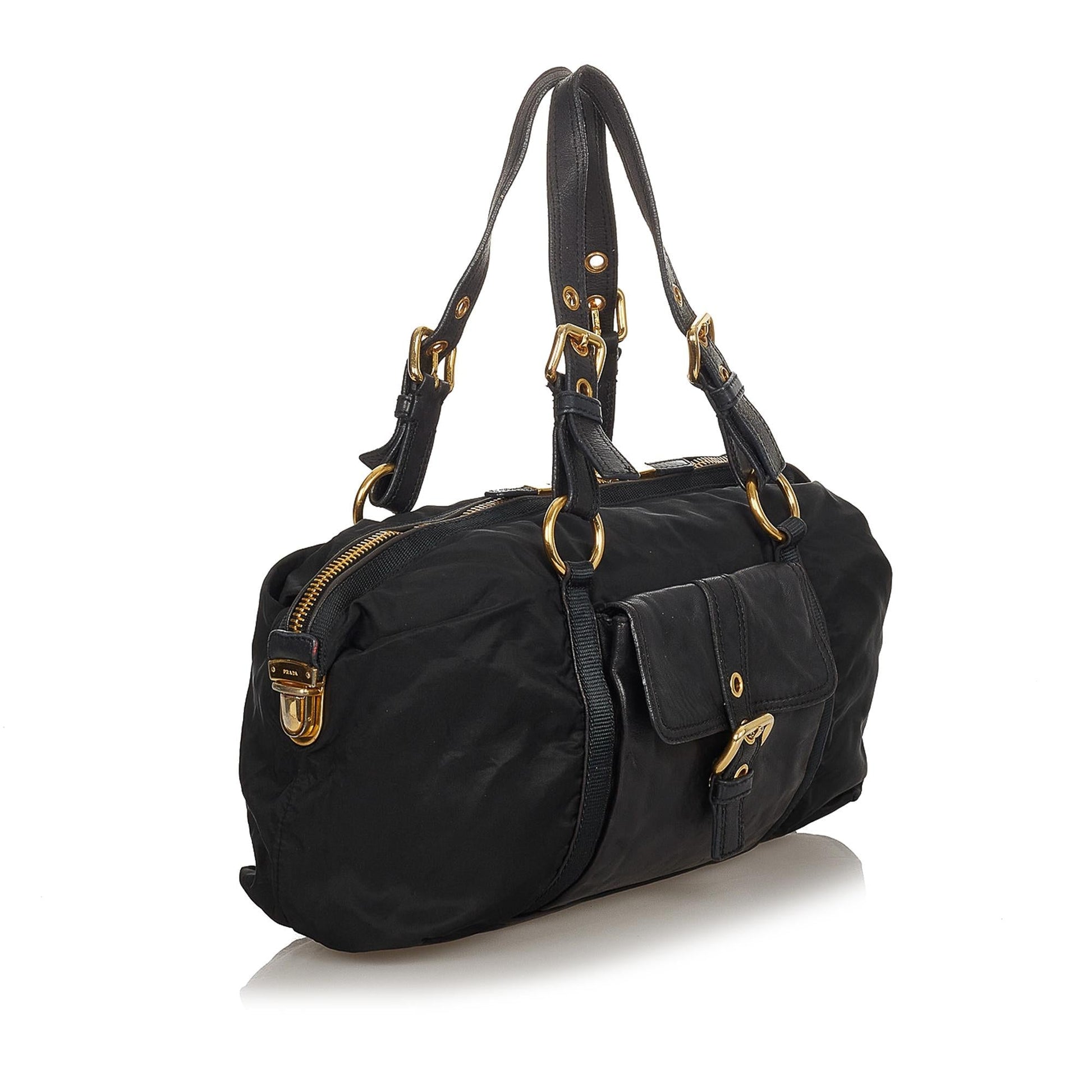 Prada Tessuto Shoulder Handbag Style 107 - Rovelle Bags