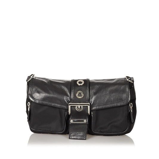 Prada Tessuto Shoulder Handbag Style 129 - Rovelle Bags
