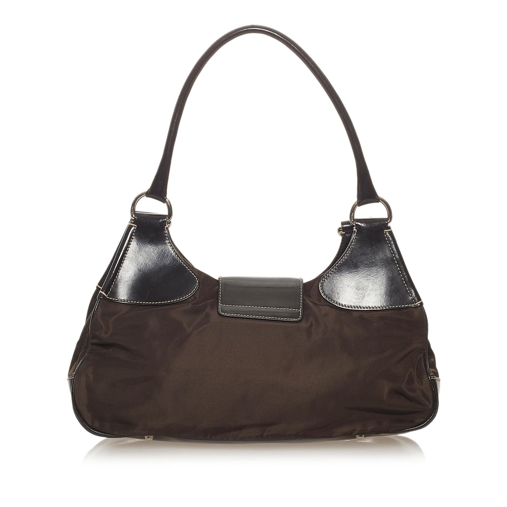 Prada Tessuto Shoulder Handbag Style 117 - Rovelle Bags