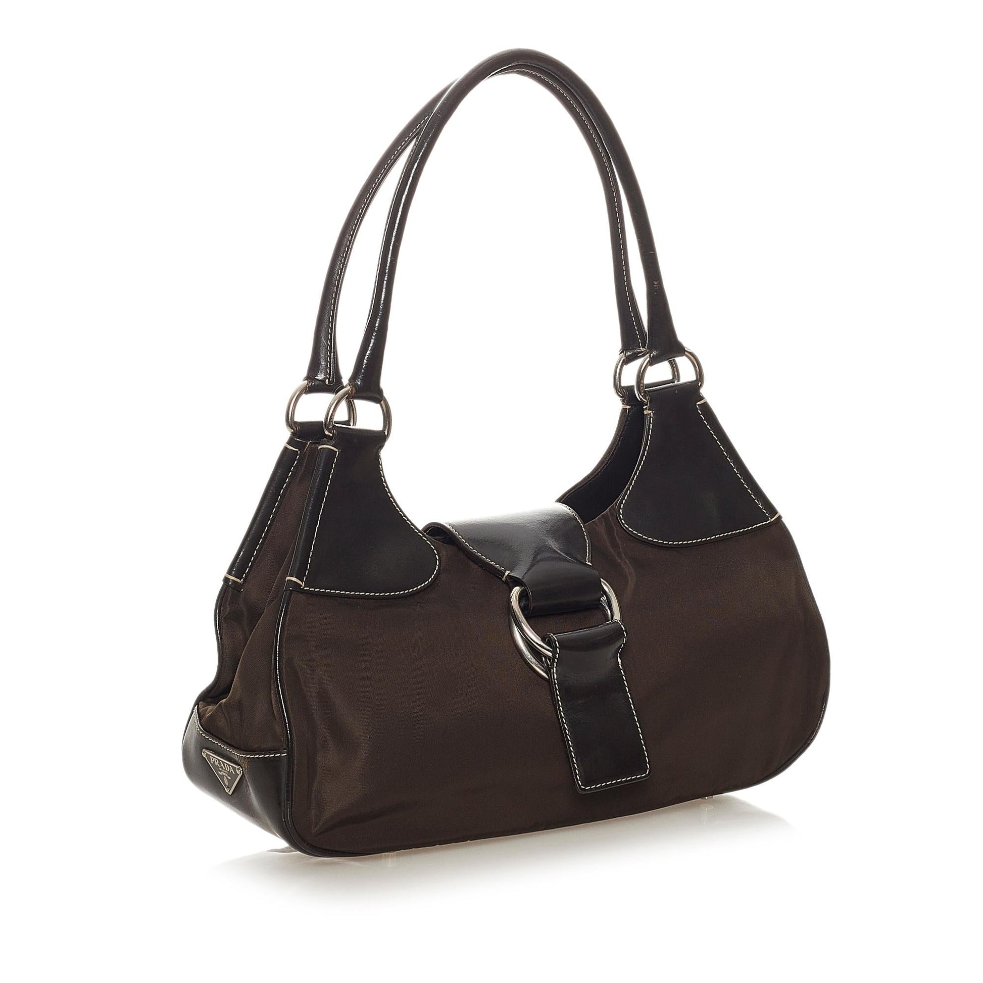 Prada Tessuto Shoulder Handbag Style 117 - Rovelle Bags