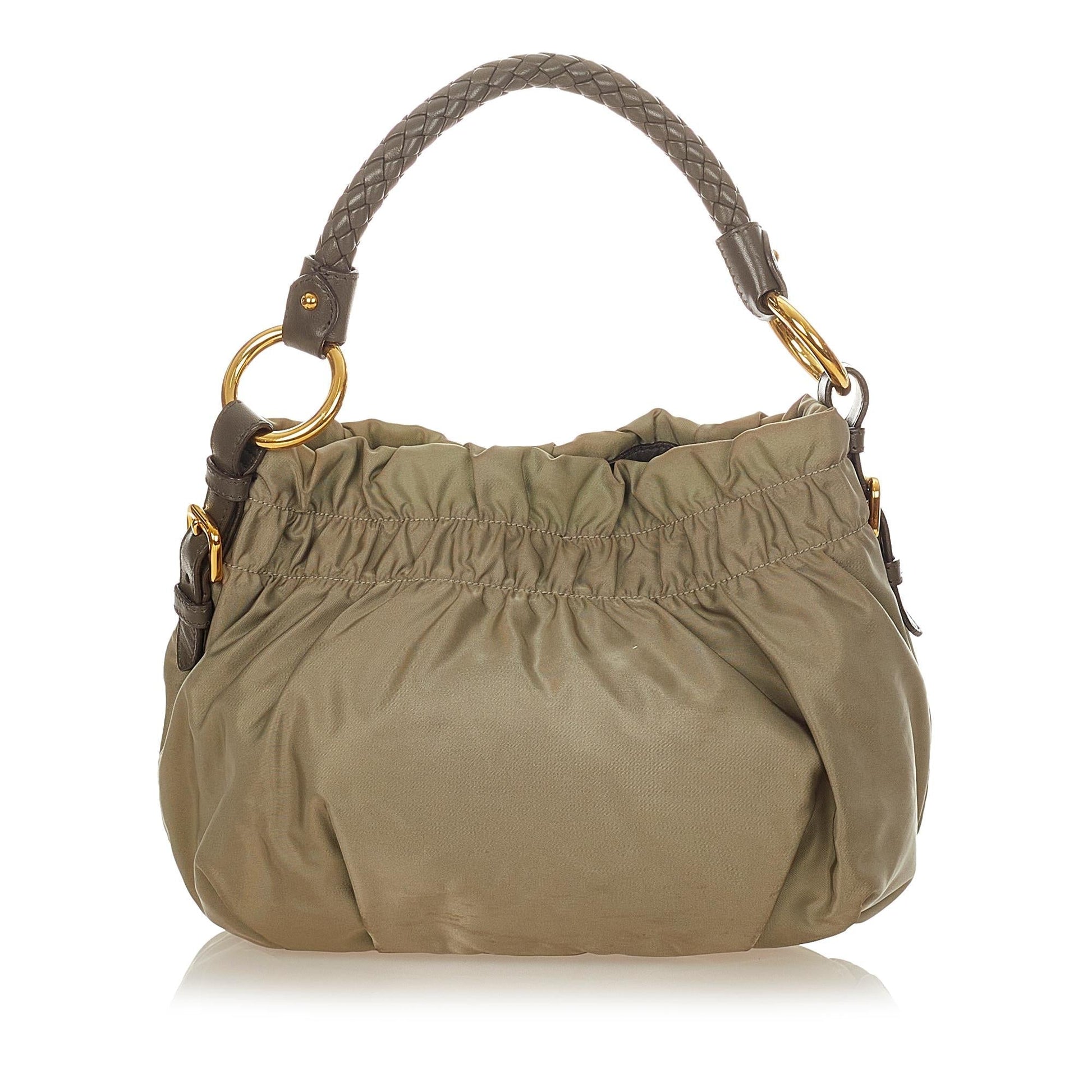 Prada Tessuto Shoulder Handbag Style 56 - Rovelle Bags