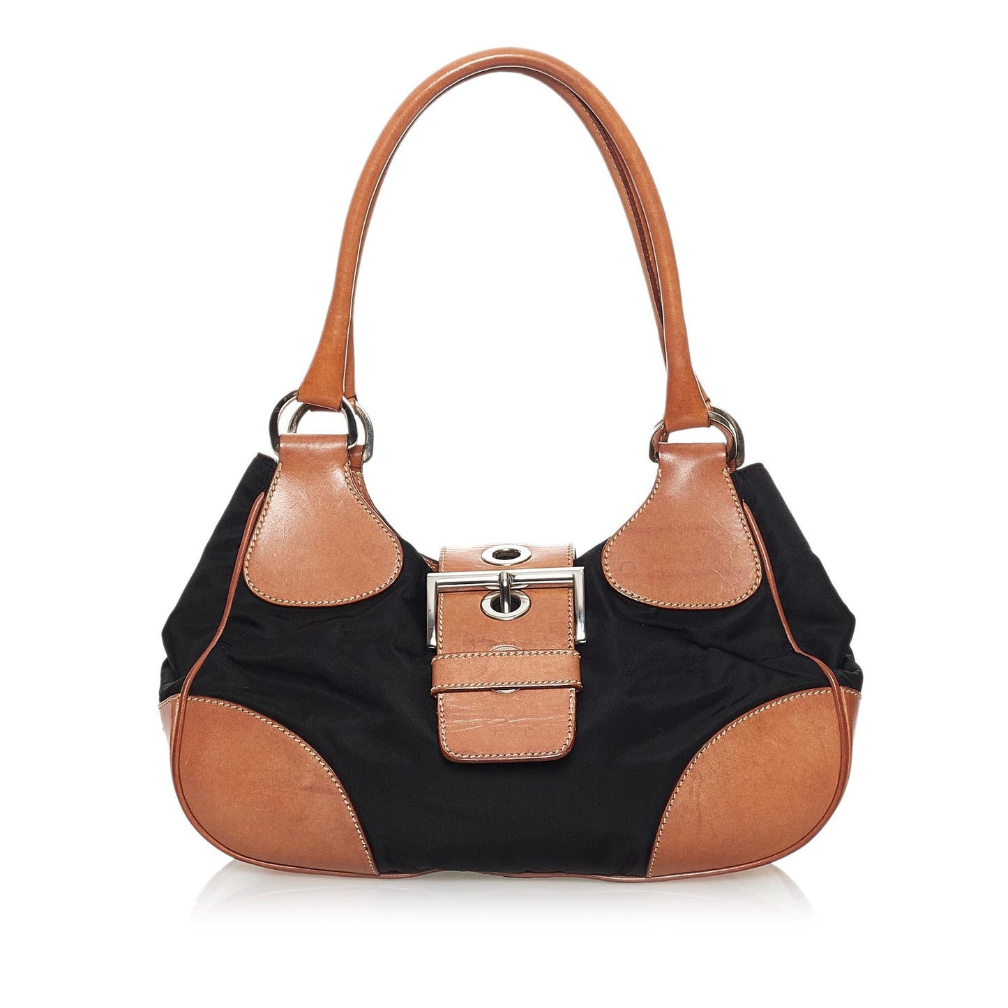 Prada Tessuto Shoulder Handbag Style 43 - Rovelle Bags