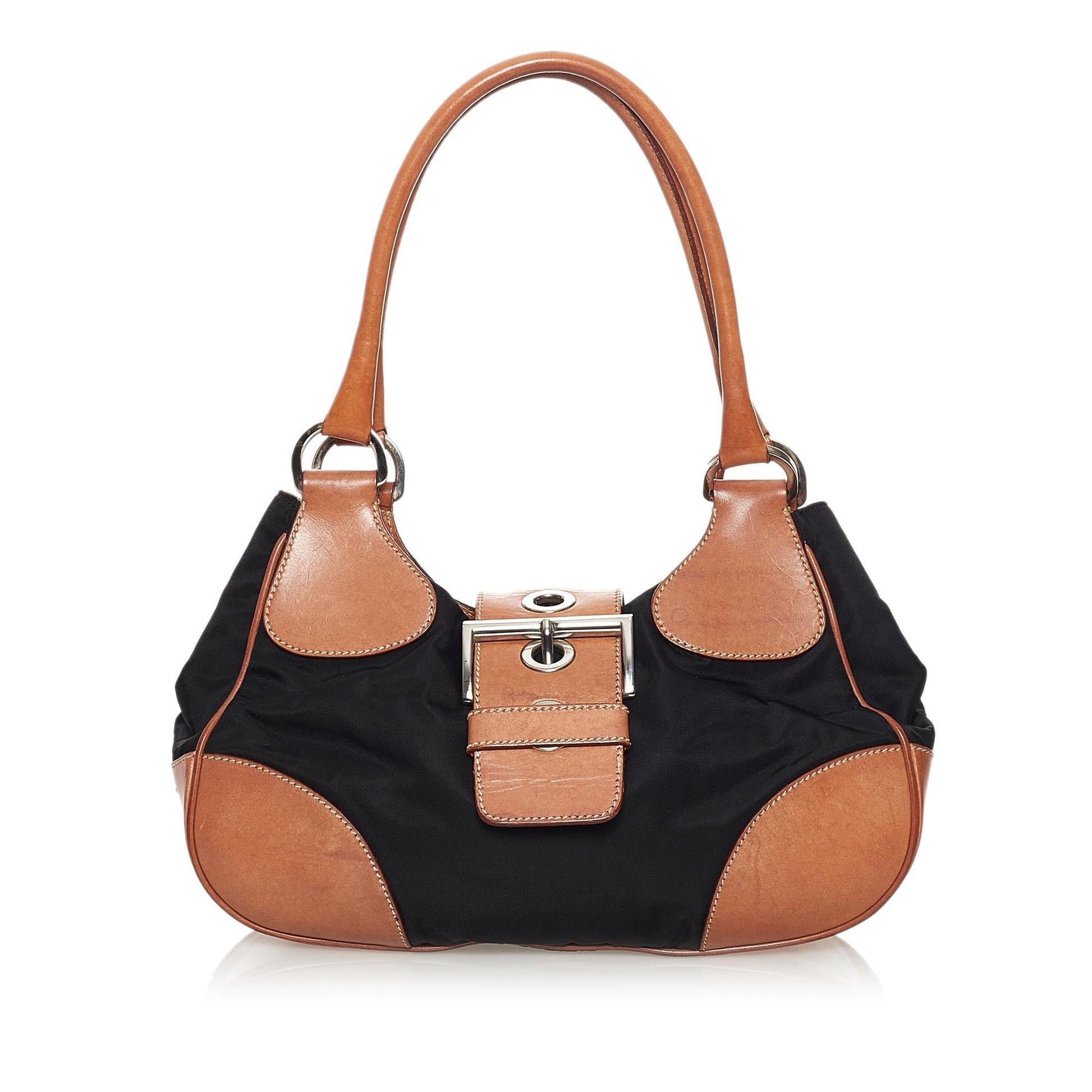 Prada Tessuto Shoulder Handbag Style 43 - Rovelle Bags