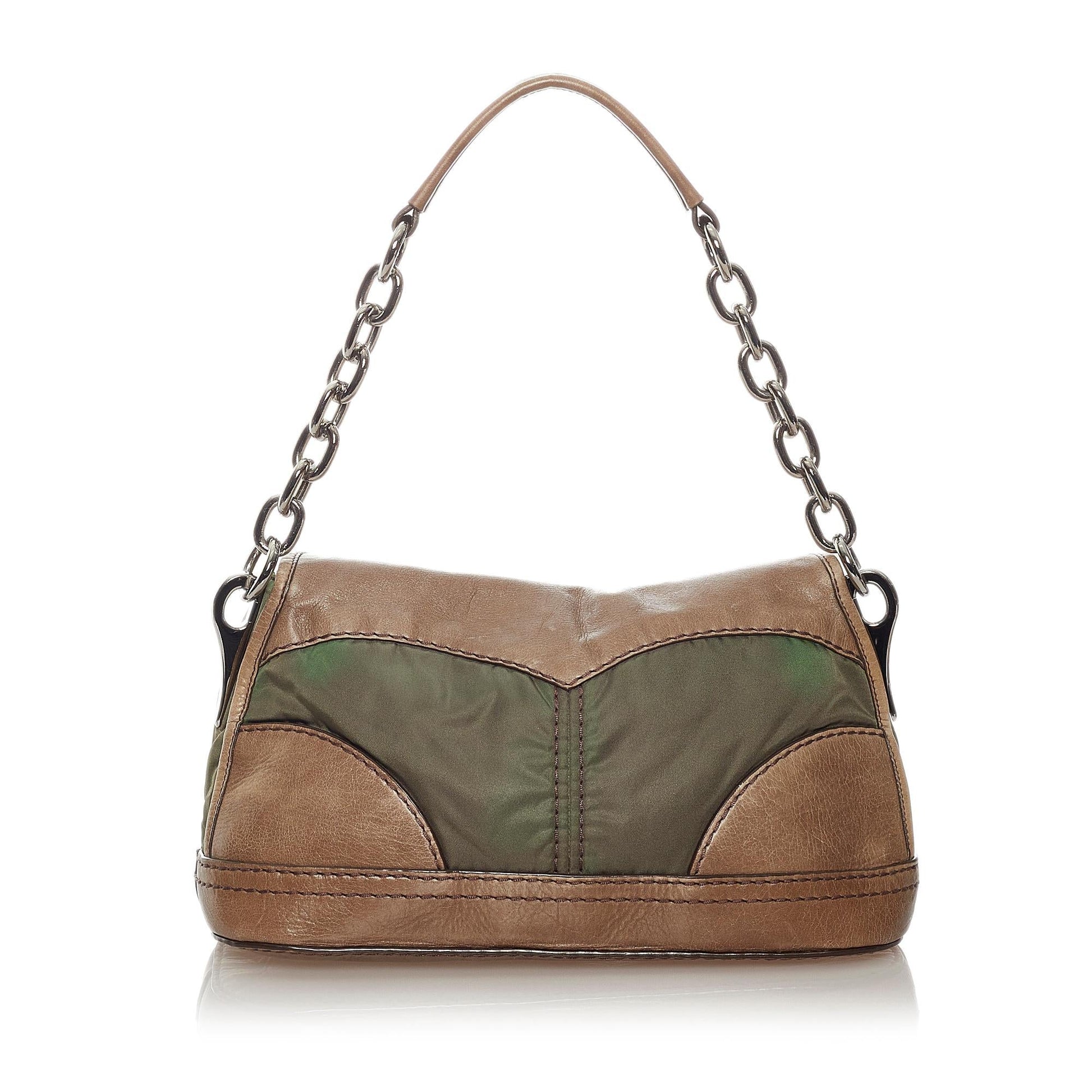 Prada Tessuto Shoulder Handbag Style 33 - Rovelle Bags