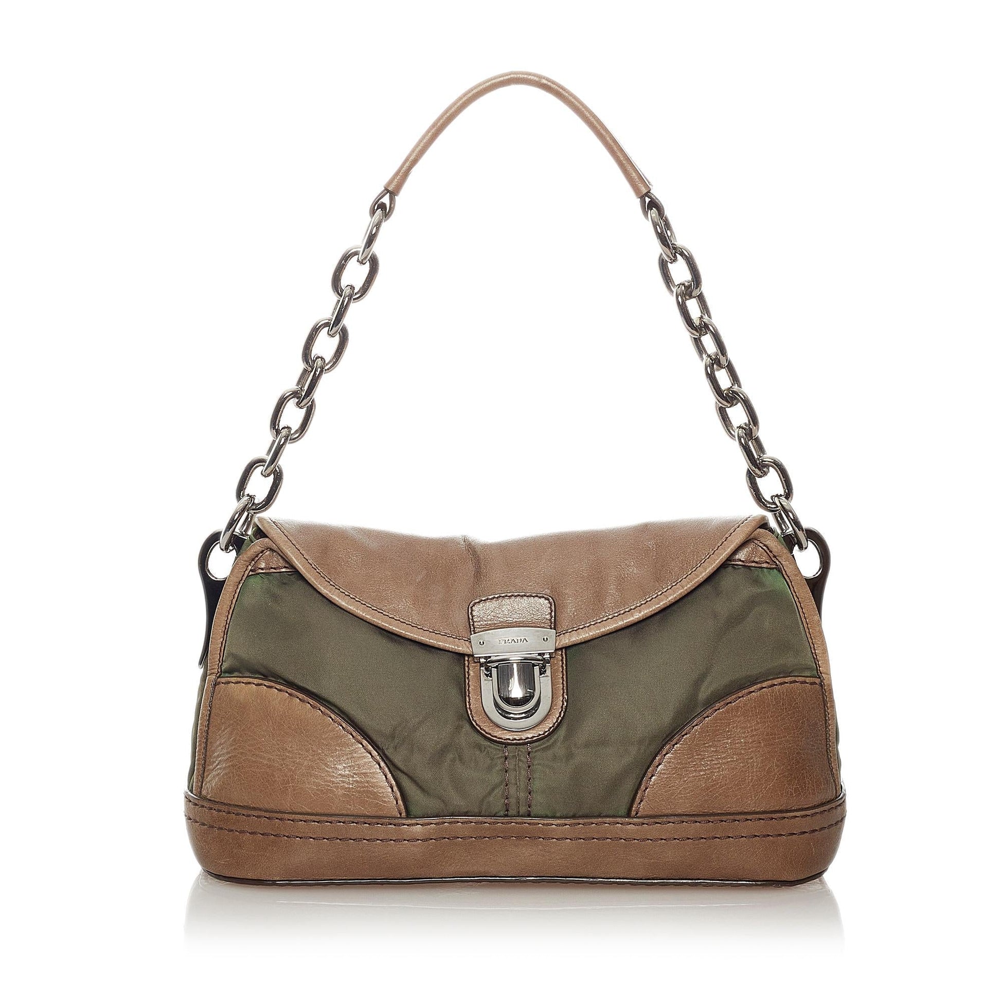 Prada Tessuto Shoulder Handbag Style 33 - Rovelle Bags