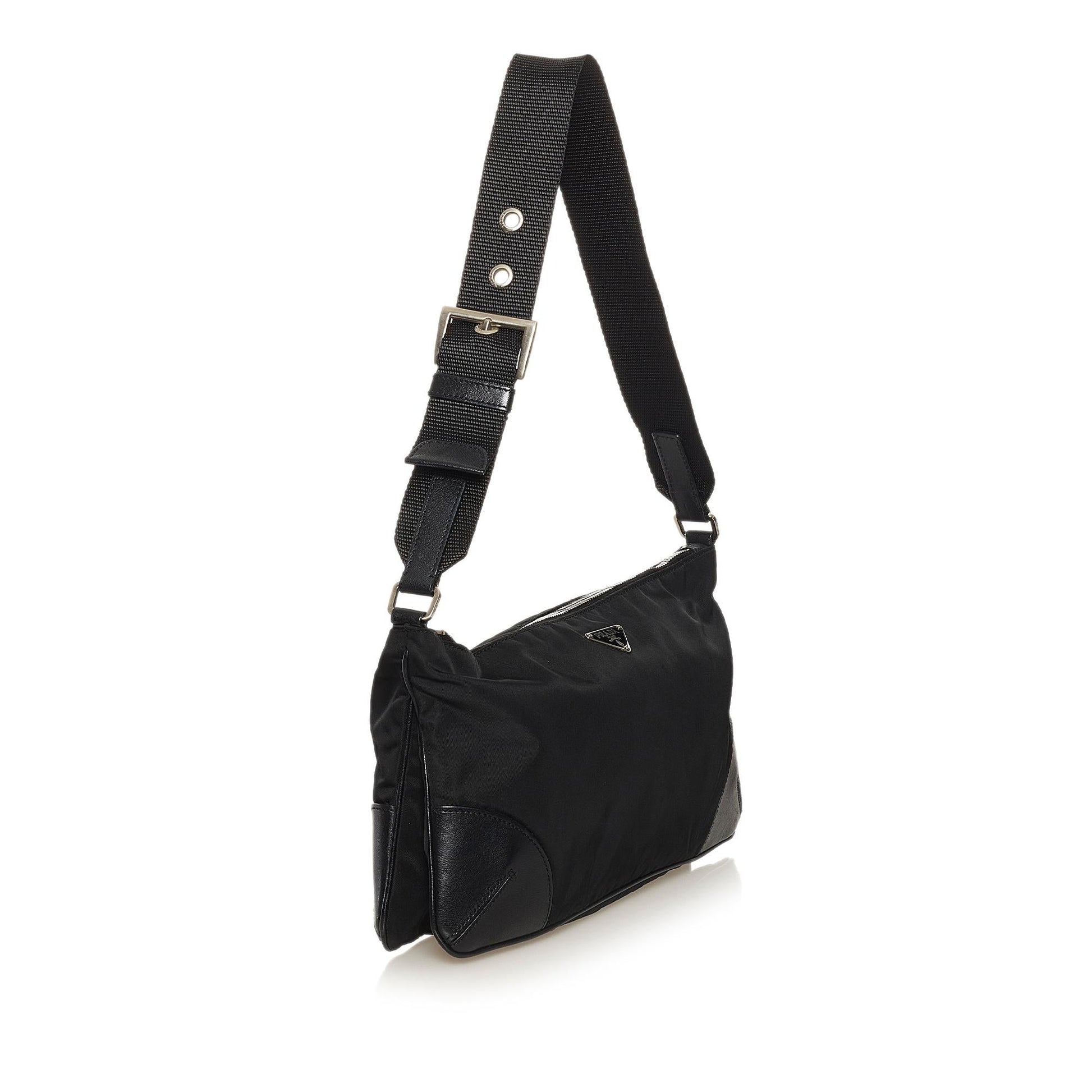 Prada Tessuto Shoulder Handbag Style 25 - Rovelle Bags