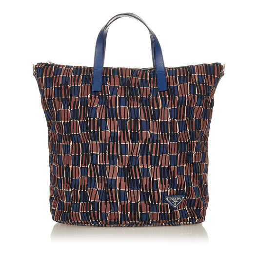 Prada Tessuto Stampato Tote Bag Style 9 - Rovelle Bags
