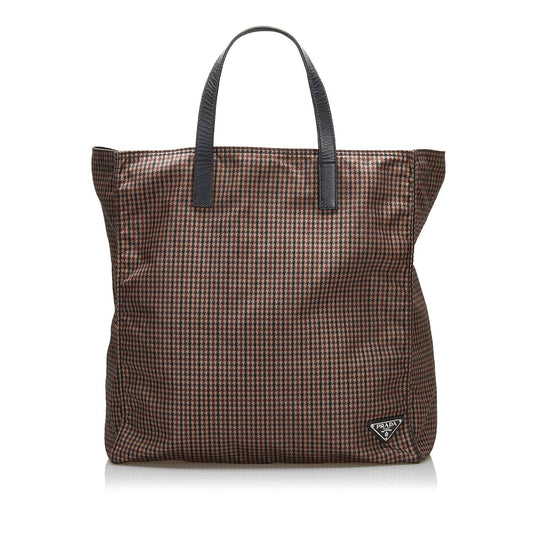 Prada Tessuto Stampato Tote Bag - Rovelle Bags