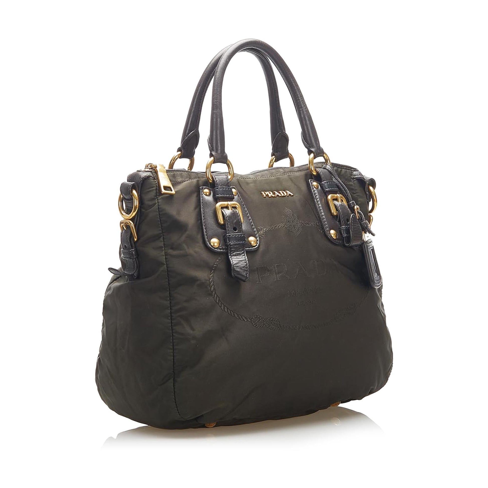 Prada Tessuto Tote Handbag Style 105 - Rovelle Bags