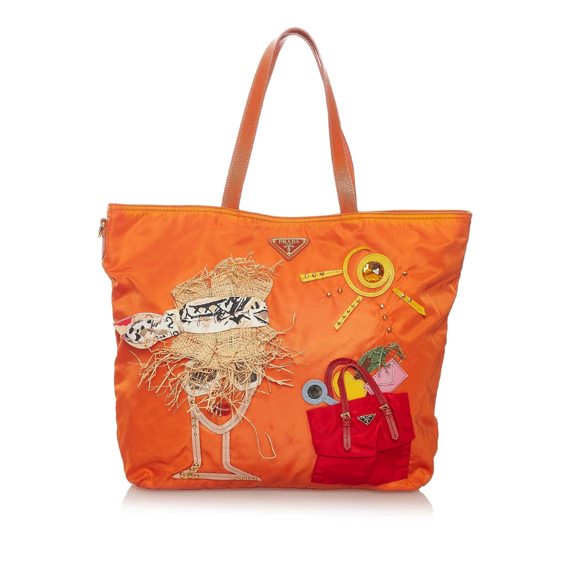 Prada Tessuto Tote Handbag Style 90 - Rovelle Bags