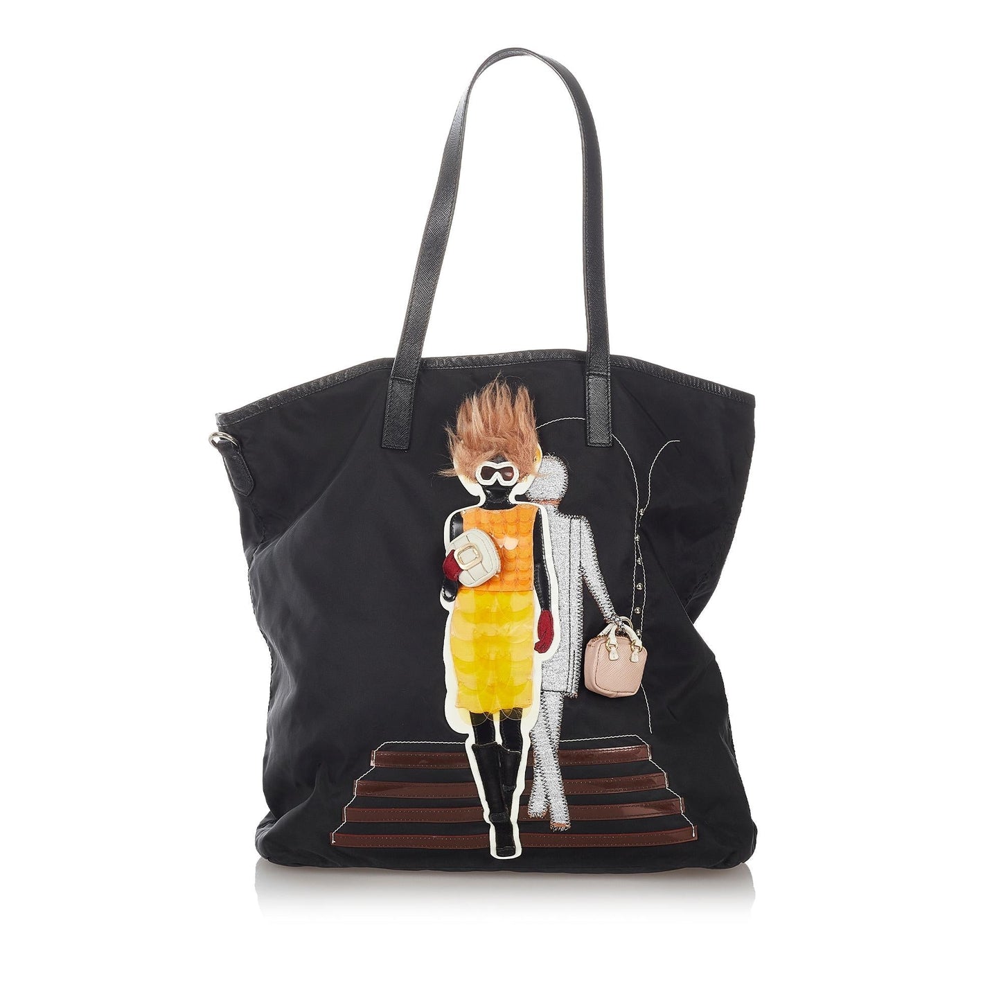 Prada Tessuto Tote Handbag Style 39 - Rovelle Bags