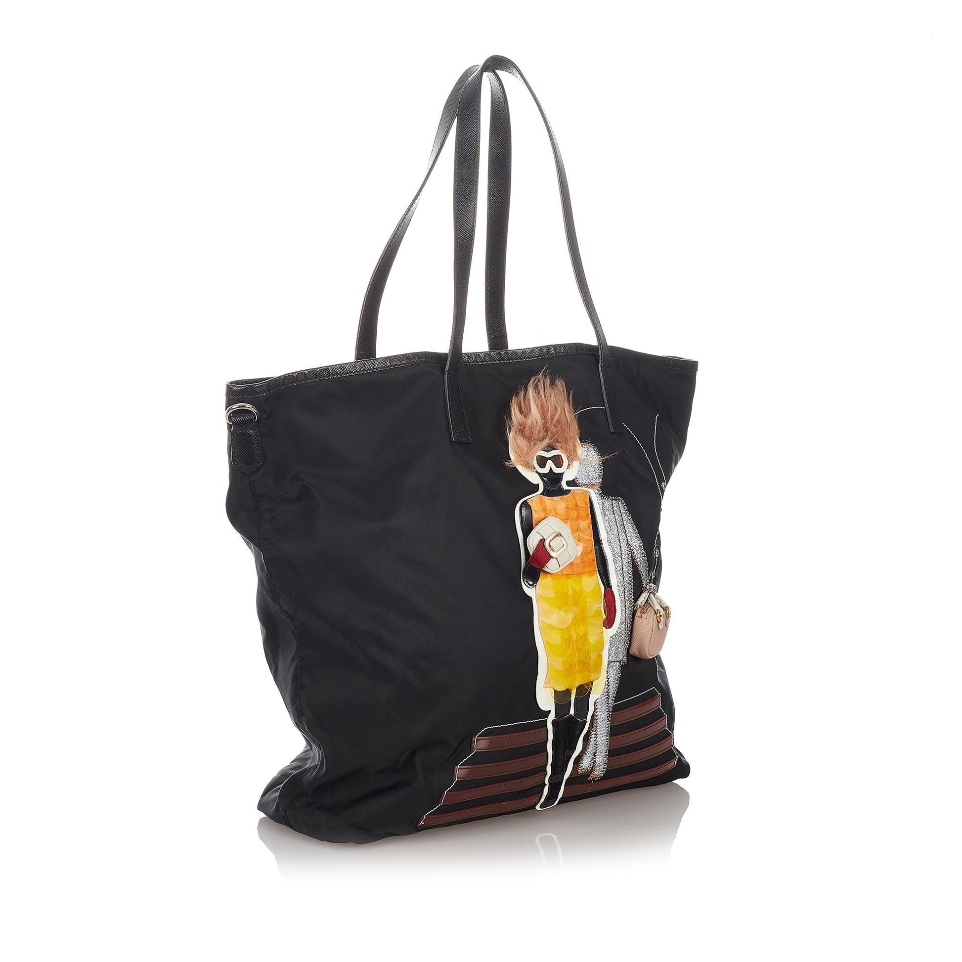 Prada Tessuto Tote Handbag Style 39 - Rovelle Bags