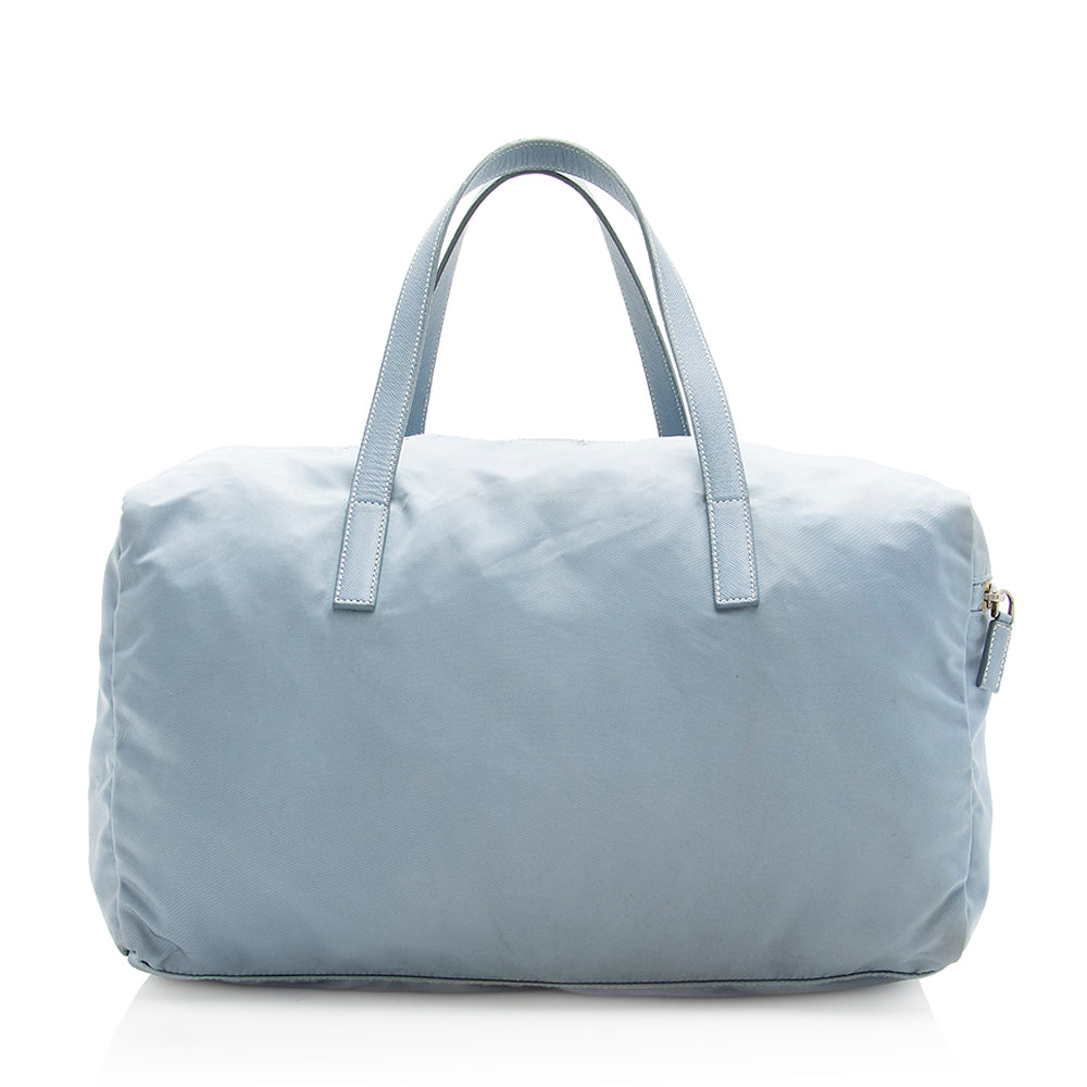 Prada Tessuto Vernice Small Duffle Bag - FINAL - Rovelle Bags