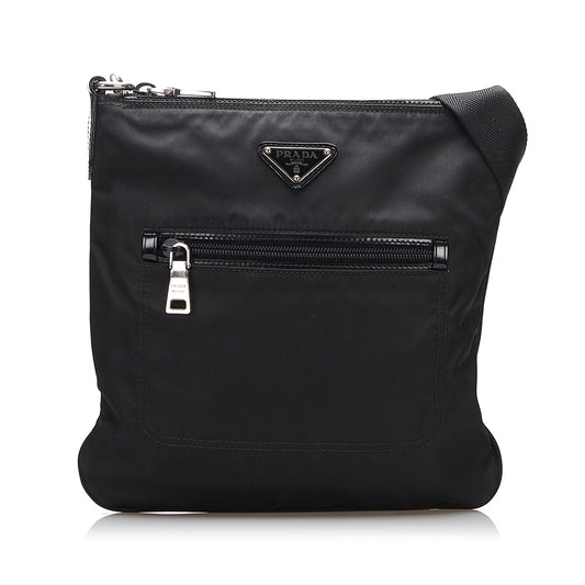 Prada Tessuto Zip Pocket Crossbody - Rovelle Bags