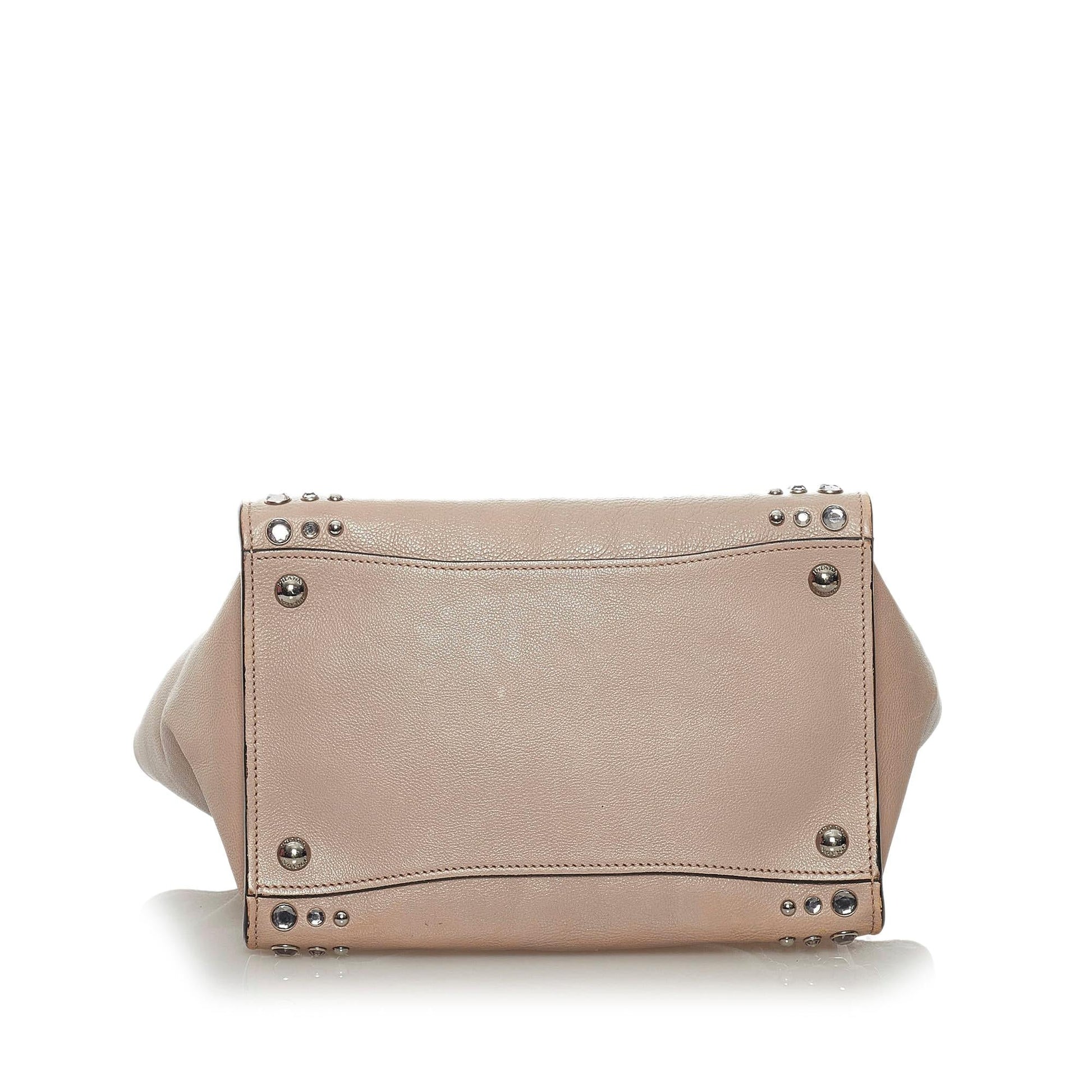 Prada Twin Pocket Leather Handbag Style 4 - Rovelle Bags
