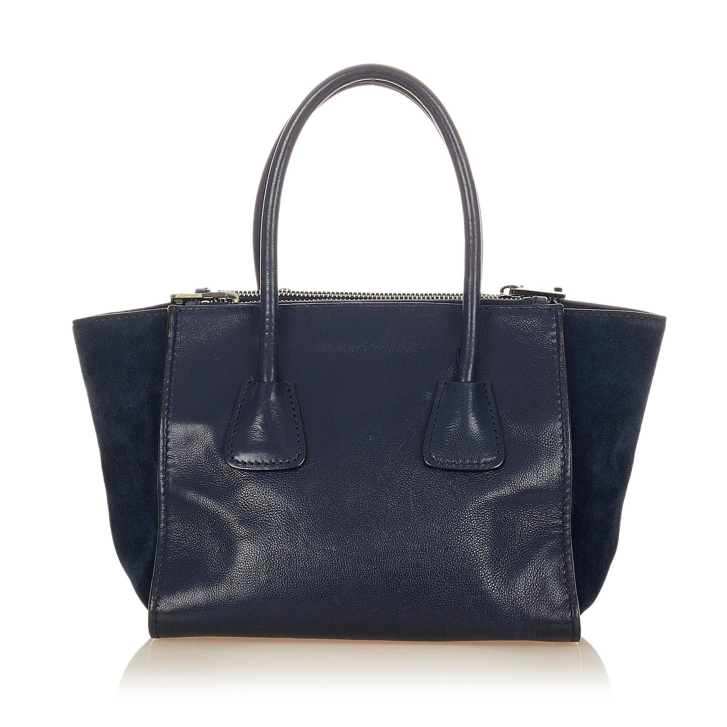 Prada Twin Pocket Leather Satchel Style 27 - Rovelle Bags