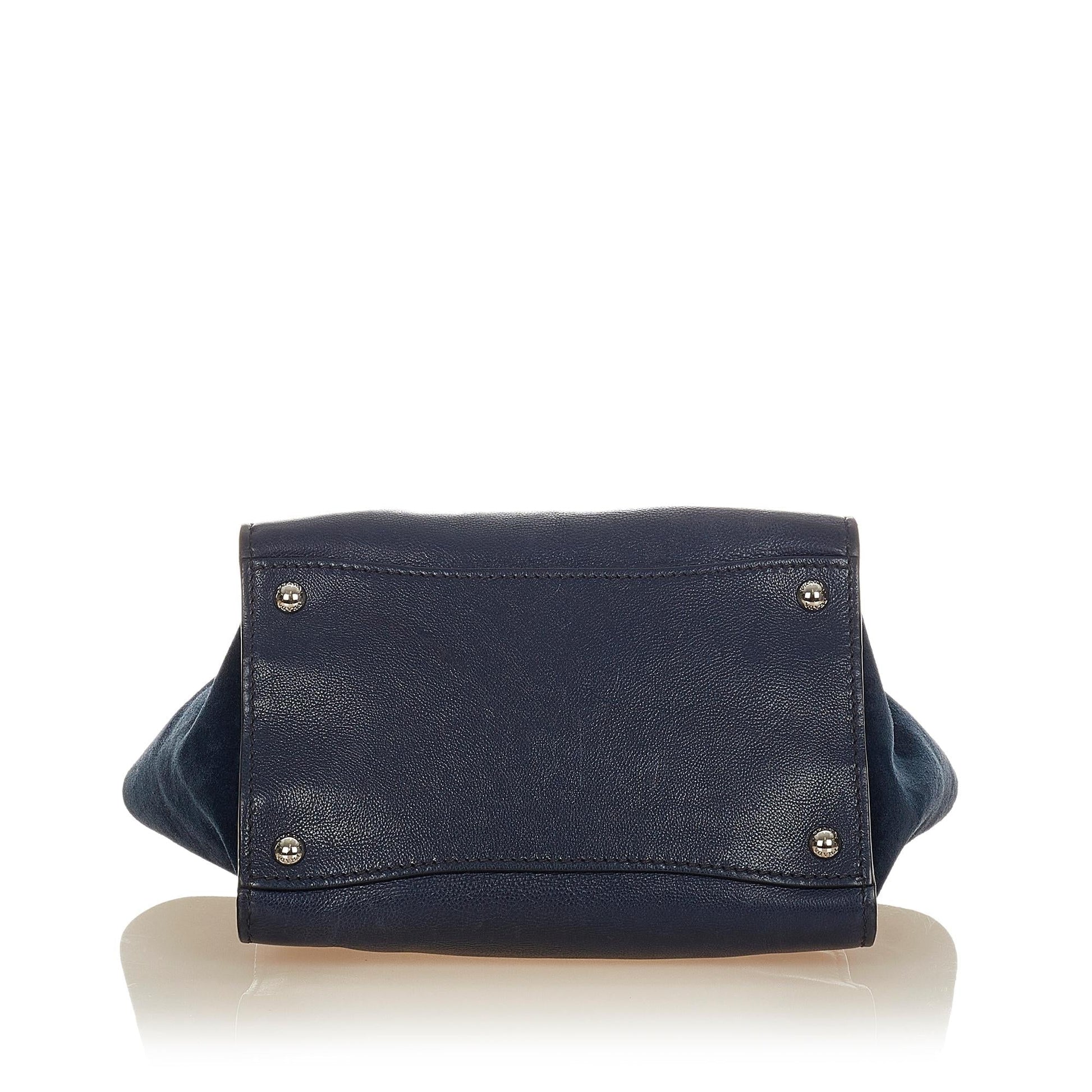 Prada Twin Pocket Leather Satchel Style 27 - Rovelle Bags