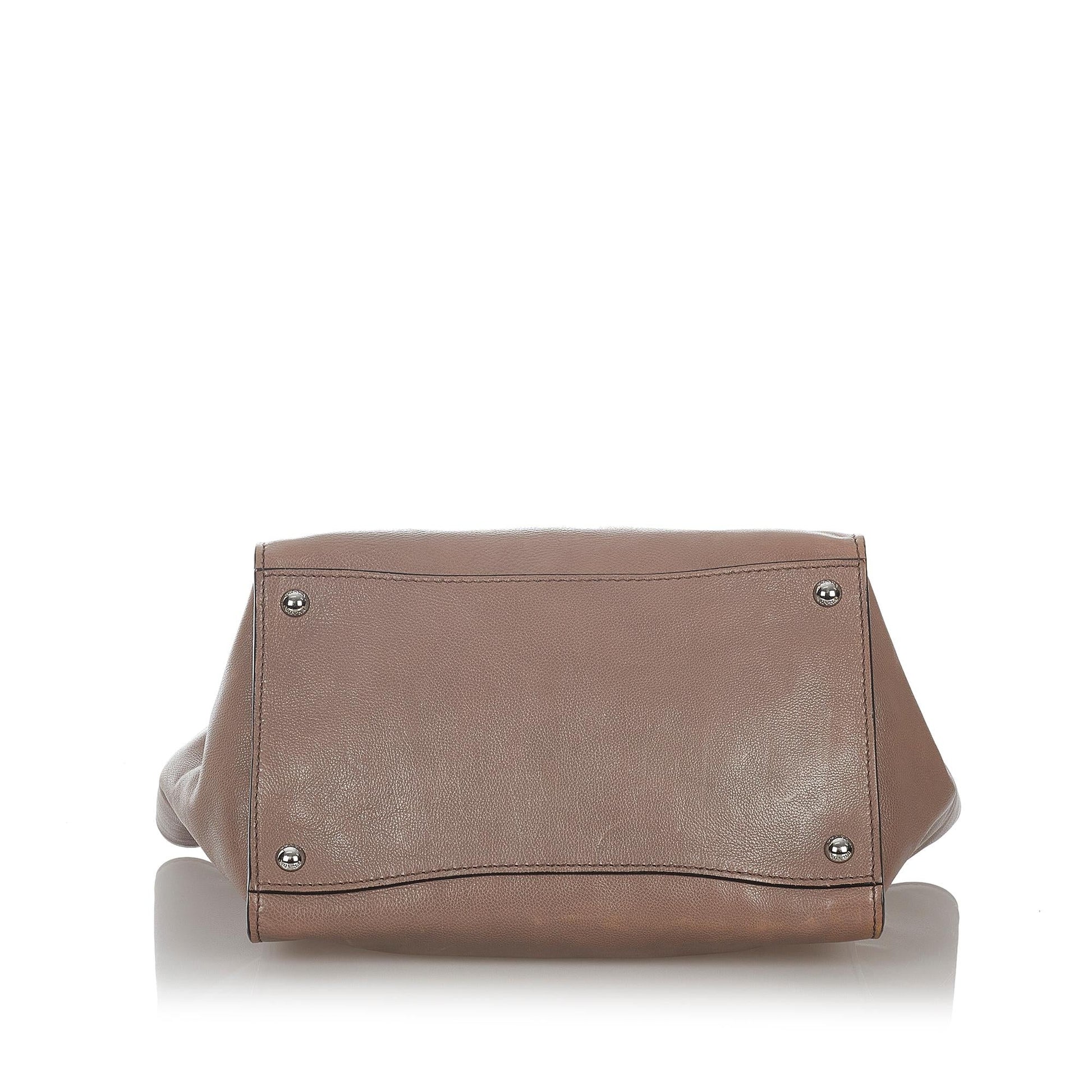 Prada Twin Pocket Leather Satchel Style 29 - Rovelle Bags