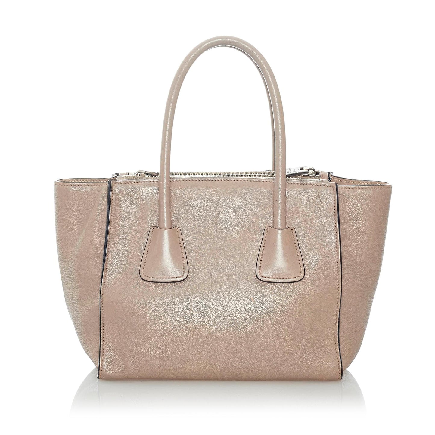 Prada Twin Pocket Leather Satchel Style 13 - Rovelle Bags