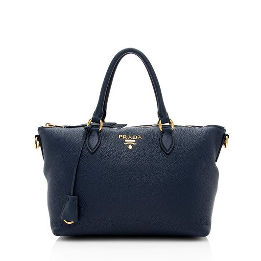 Prada Vitello Convertible Phenix Satchel - Rovelle Bags