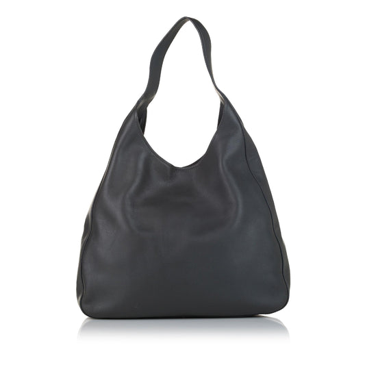Prada Vitello Corsica Pocket Hobo Bag - Rovelle Bags