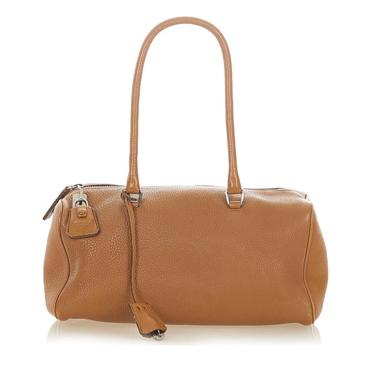 Prada Vitello Daino Boston Bag Style 2 - Rovelle Bags