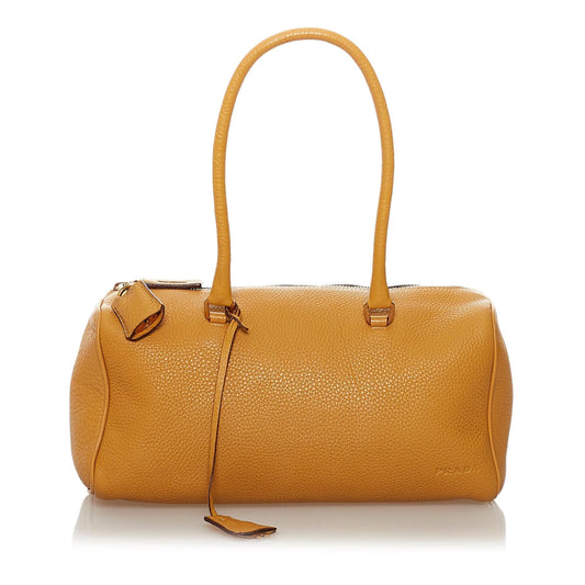 Prada Vitello Daino Boston Bag - Rovelle Bags