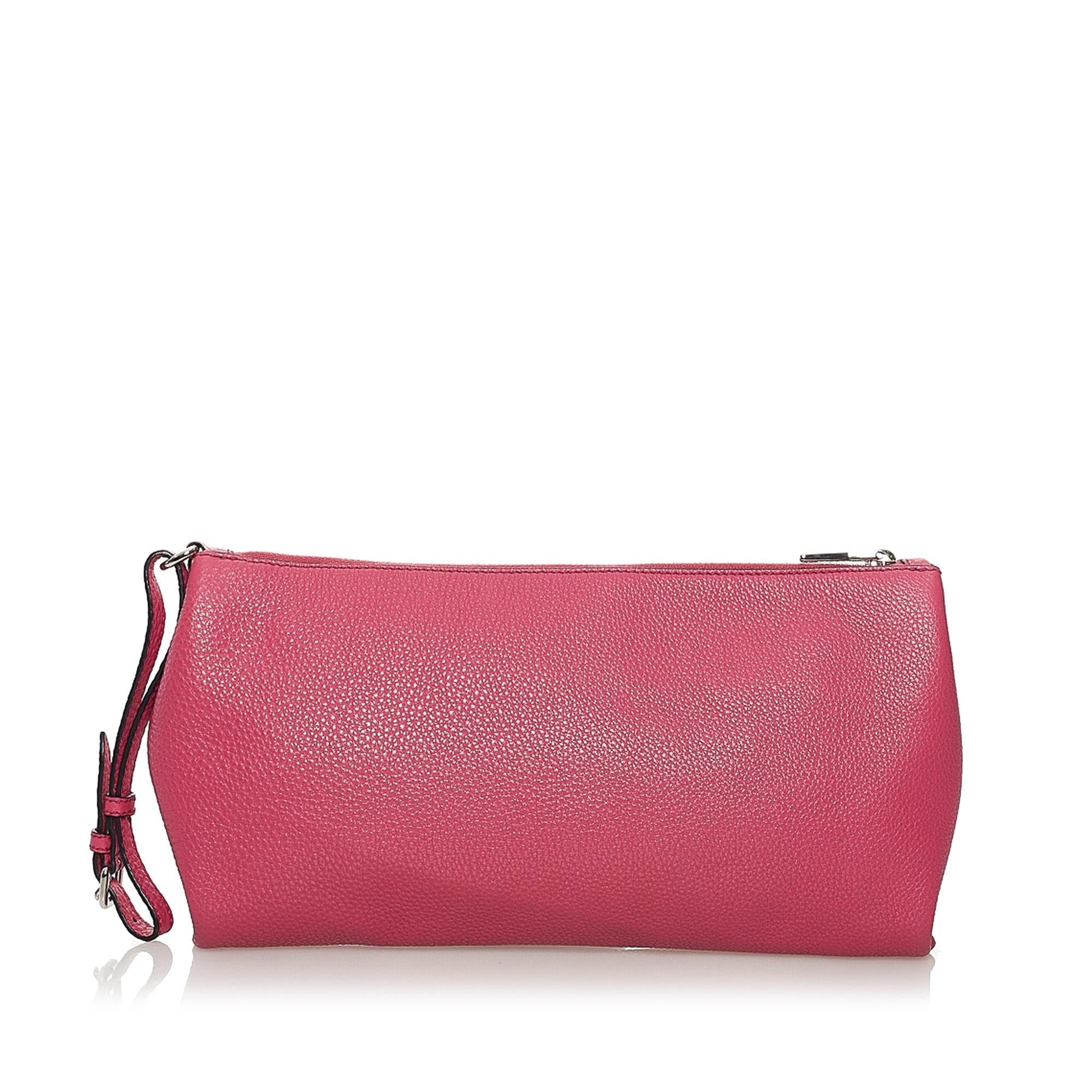 Prada Vitello Daino Clutch Bag - Rovelle Bags