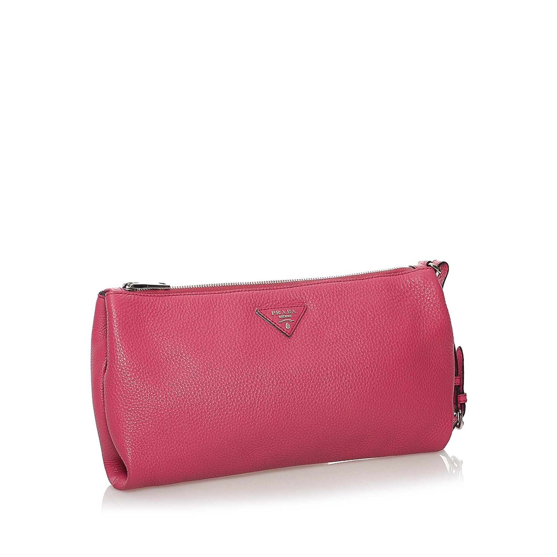 Prada Vitello Daino Clutch Bag - Rovelle Bags