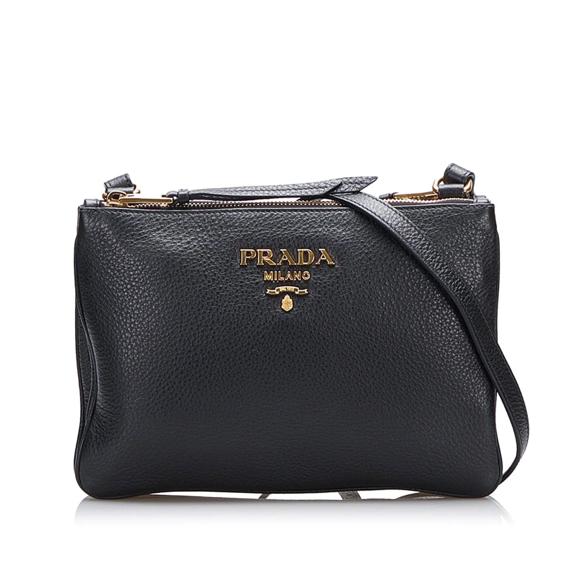 Prada Vitello Daino Crossbody Bag - Rovelle Bags
