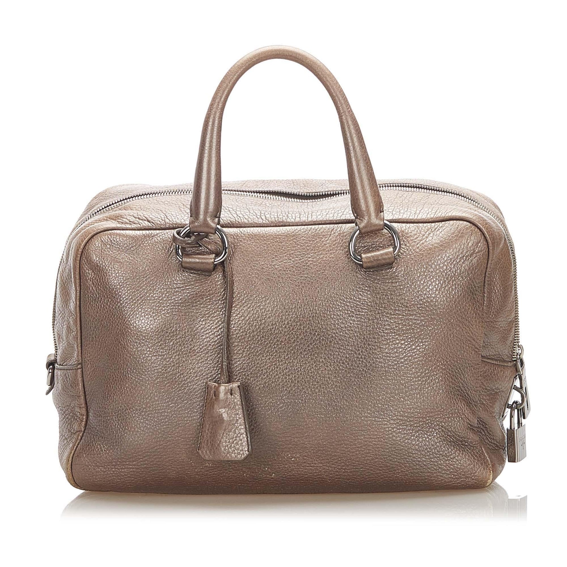 Prada Vitello Daino Handbag Style 17 - Rovelle Bags
