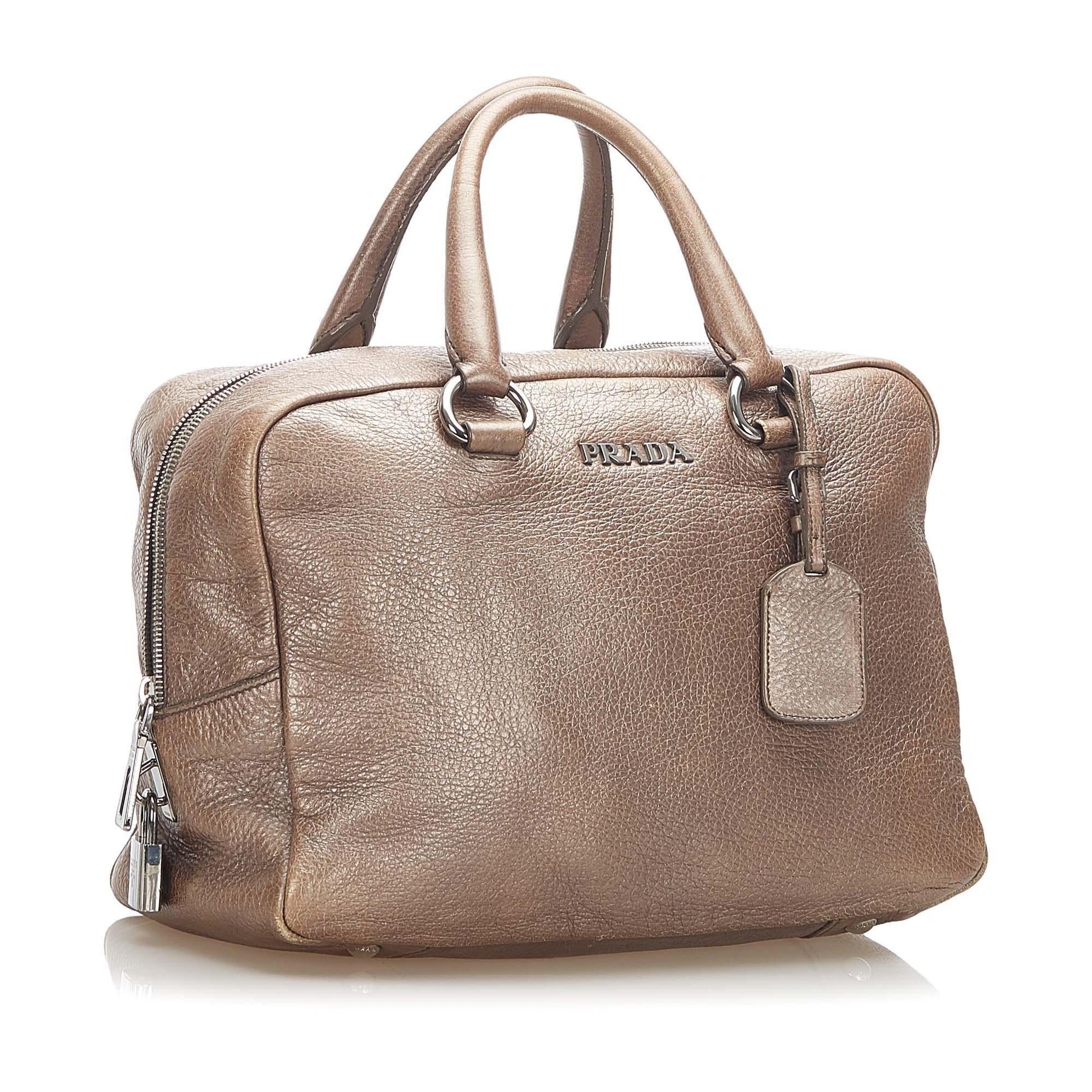 Prada Vitello Daino Handbag Style 17 - Rovelle Bags