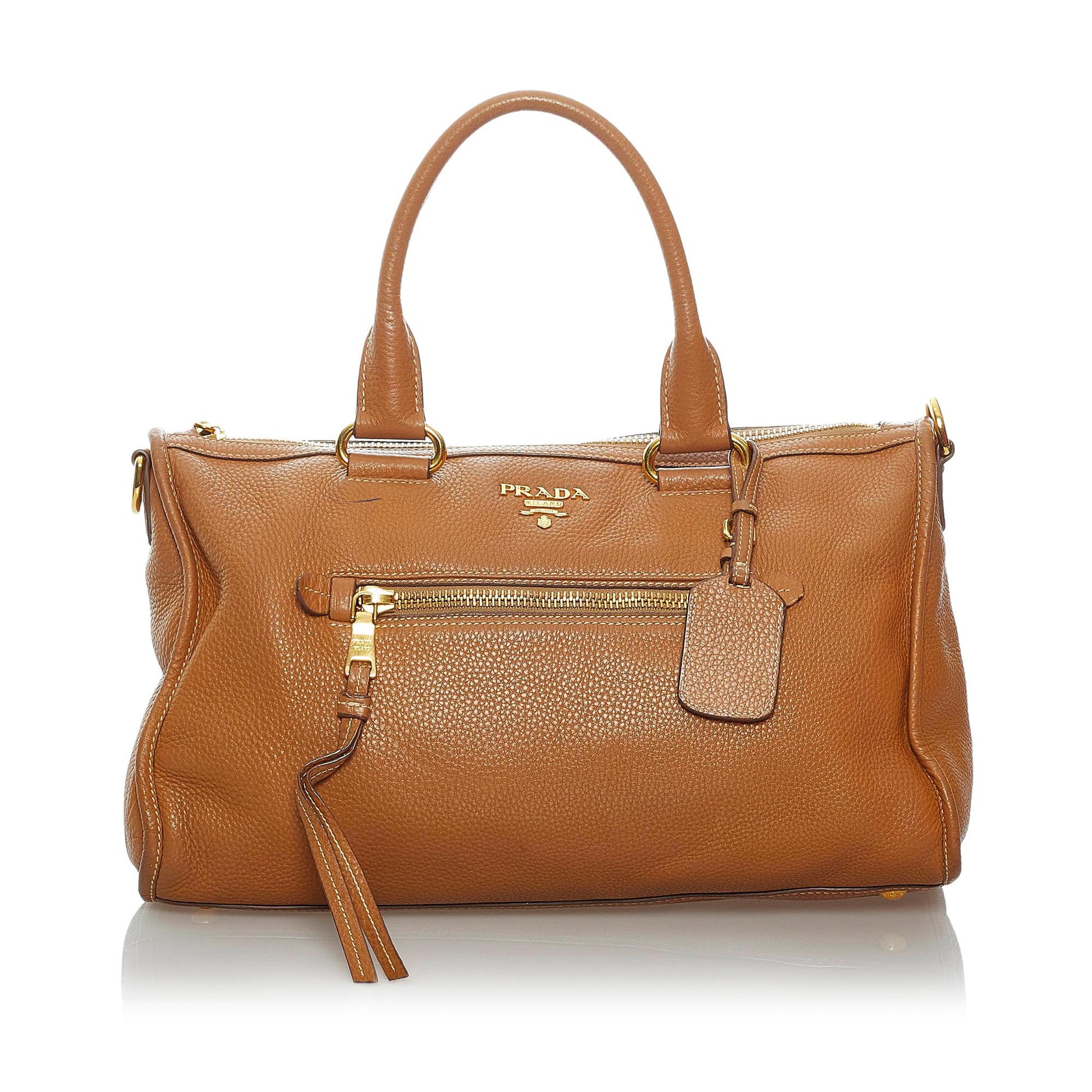 Prada Vitello Daino Handbag Style 14 - Rovelle Bags