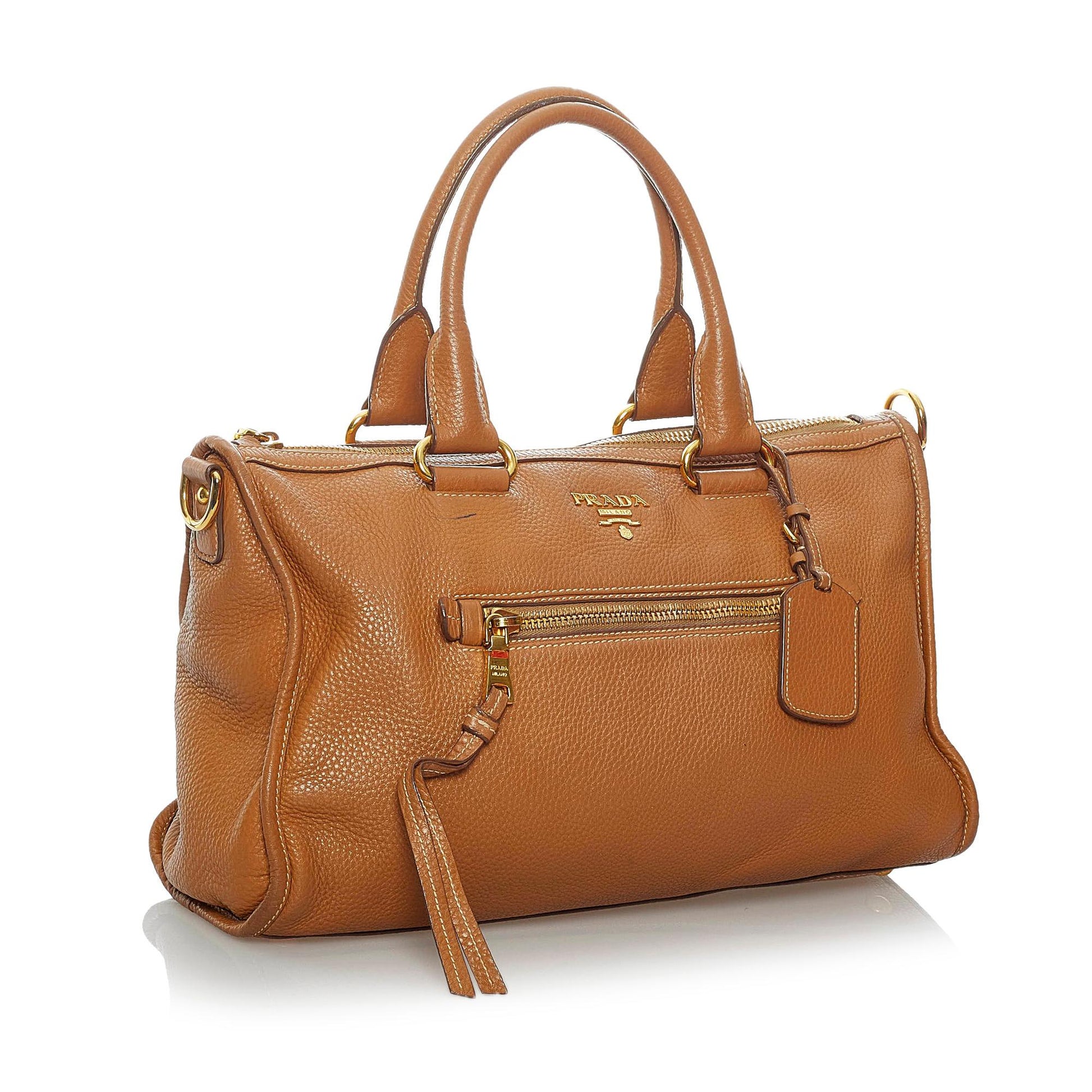 Prada Vitello Daino Handbag Style 14 - Rovelle Bags