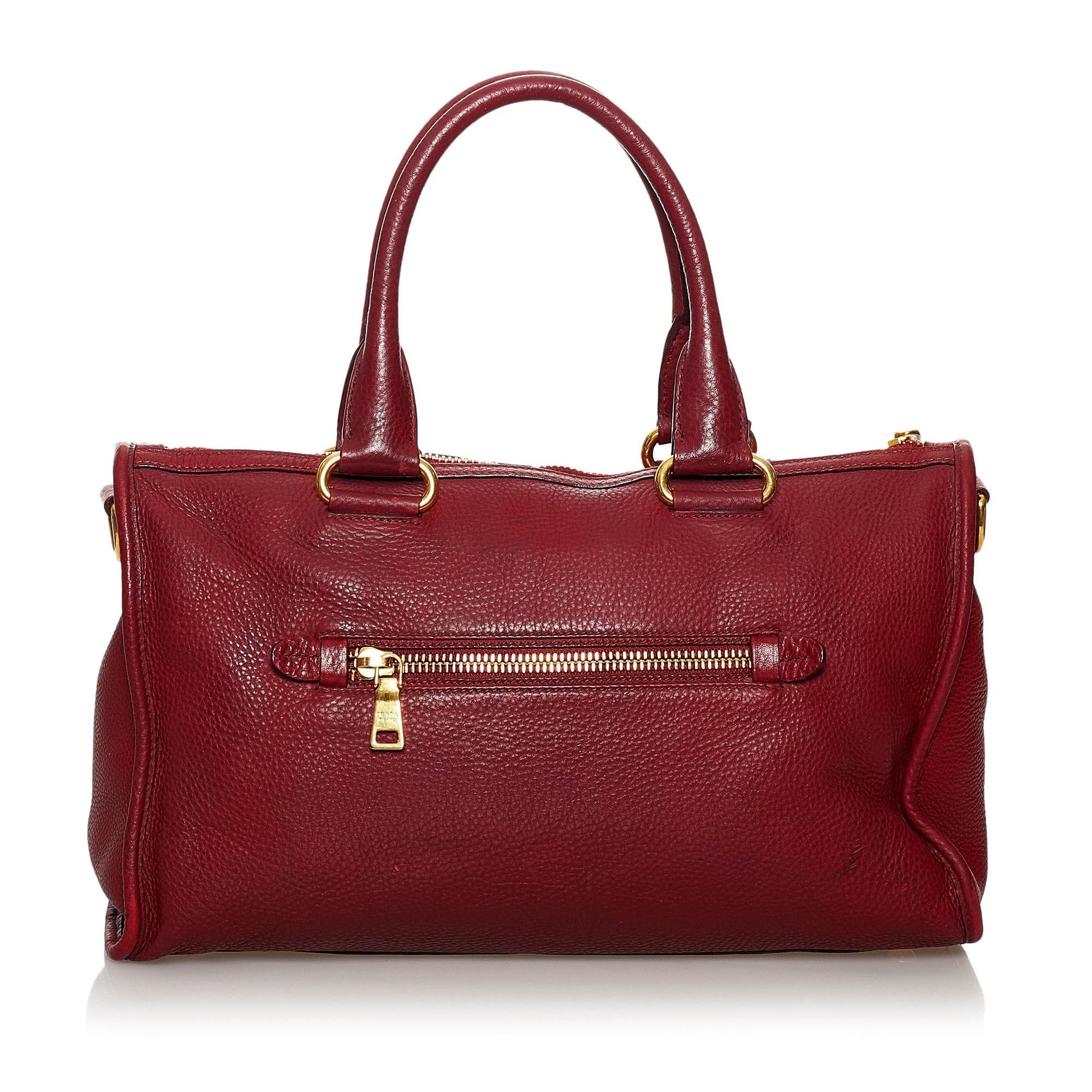Prada Vitello Daino Handbag Style 12 - Rovelle Bags